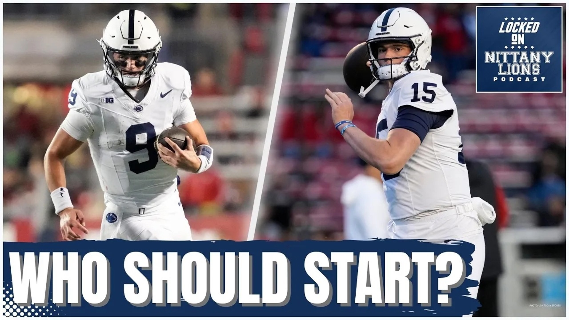 A less than 100% Drew Allar, or the dual-threat weapon Beau Pribula? Who should the Penn State Nittany Lions start at quarterback against the Ohio State Buckeyes?