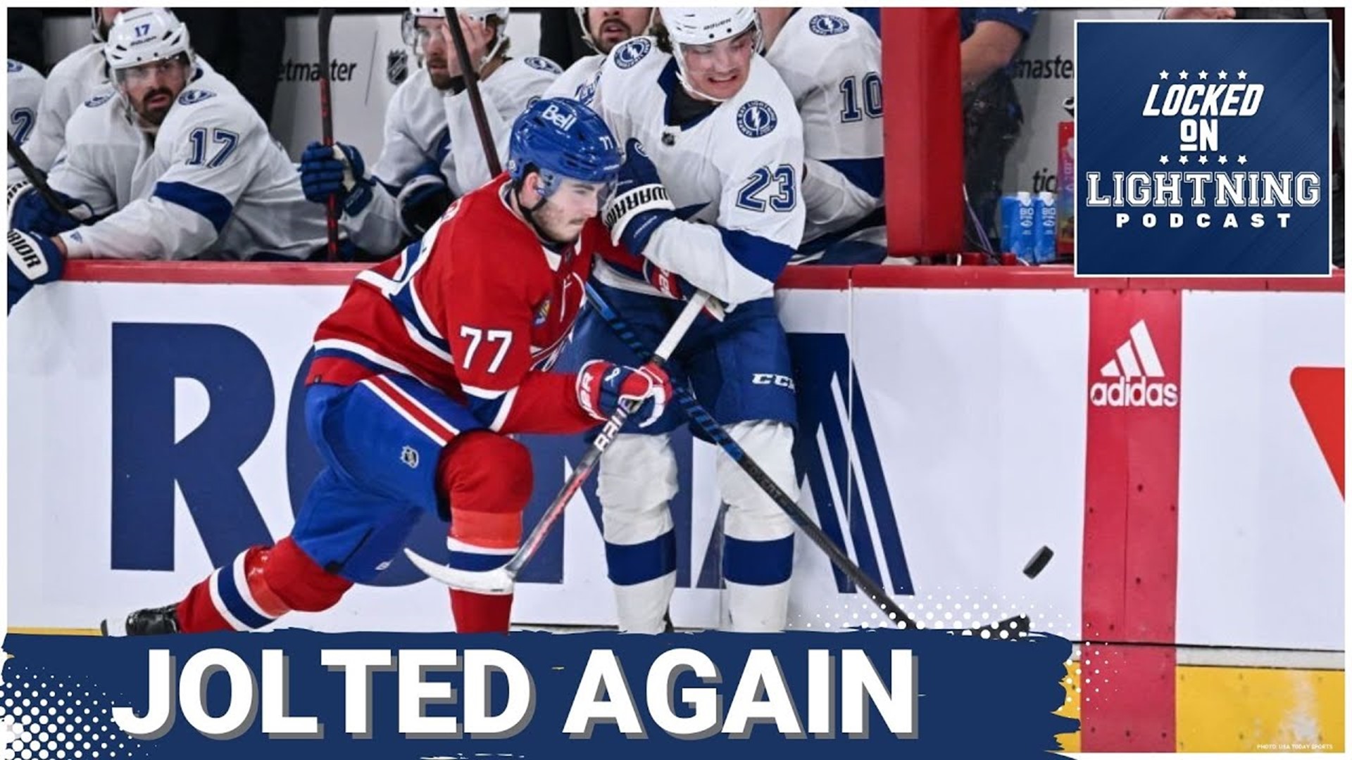 The Lightning dropped yet another game Tuesday night, with a 3-2 loss on the road in Montreal. With 10 games left in the season, is there concern?