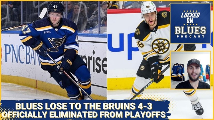 The St. Louis Blues are Officially Eliminated from the NHL Playoffs