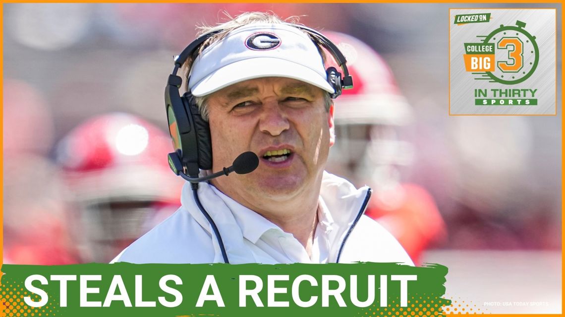 Georgia Football STEALS A Recruit Away From SEC Rivals | The Big 3 in 30 College