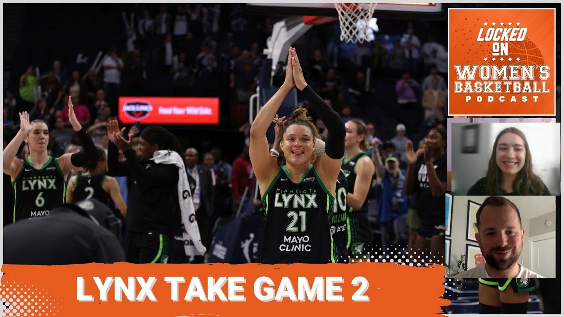 On Tuesday night the Minnesota Lynx evened the semifinals series at one game apiece.