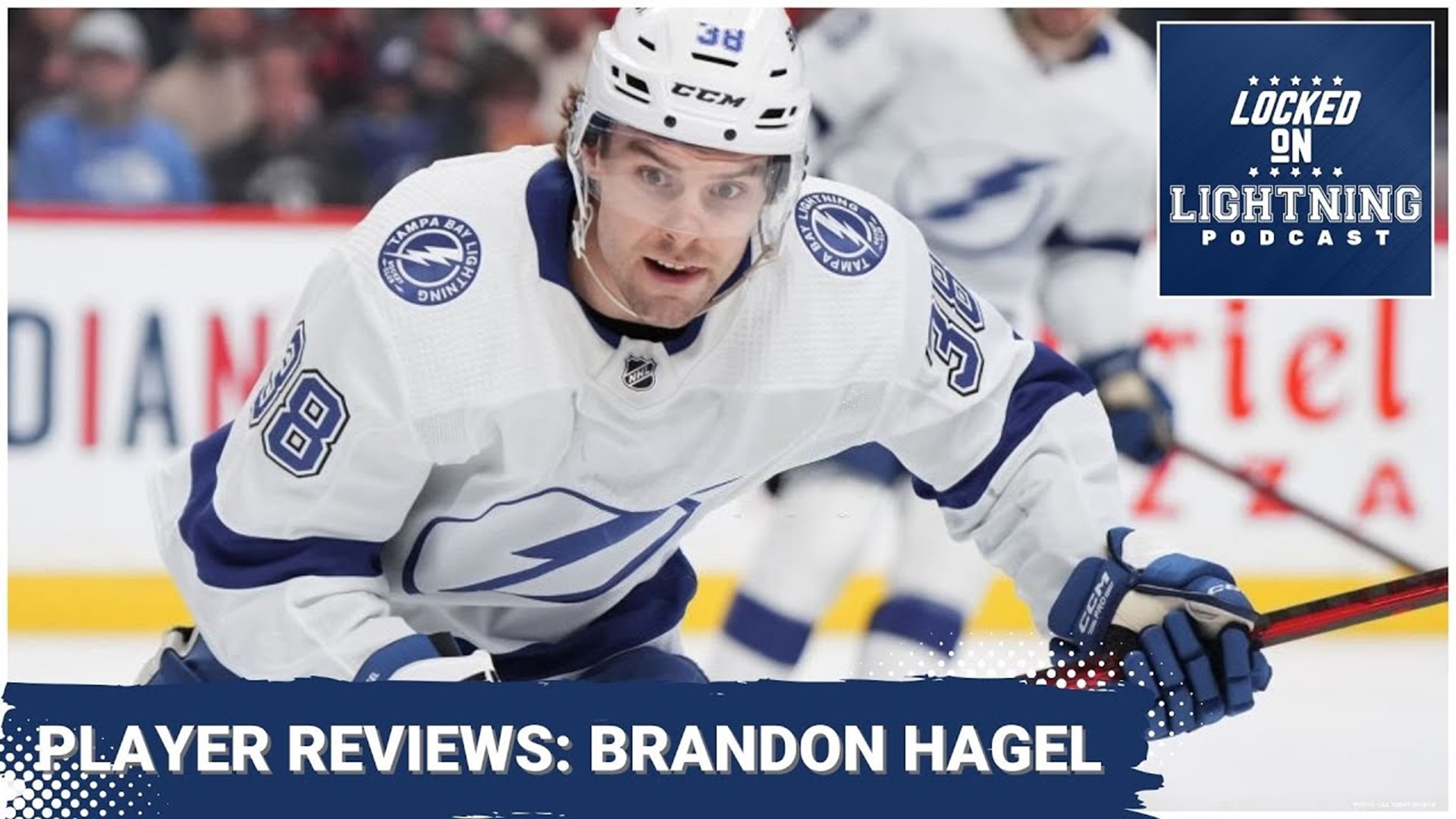 We look at Brandon Hagel's first full season in Tampa Bay as we truck on with our off-season player reviews. Hagel notched a 30-goal season along with 64 points.