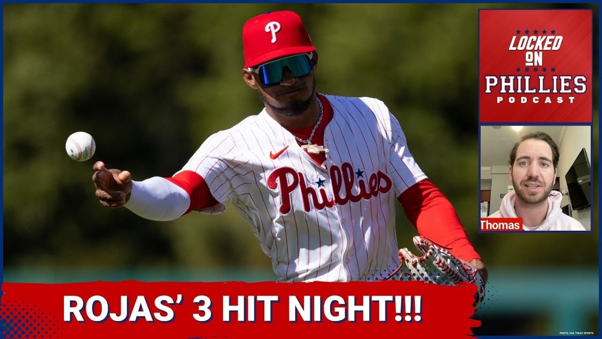 Johan Rojas' 3 Hit Night Leads The Philadelphia Phillies To Victory In ...