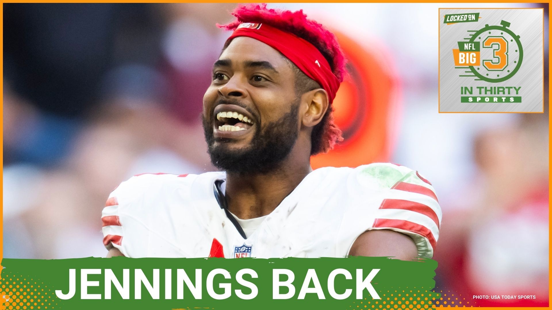 Jauan Jennings finally returns to practice for the San Francisco 49ers and the Steelers sign Jaylen Warren to an extension. The Packers prepare for the Lions