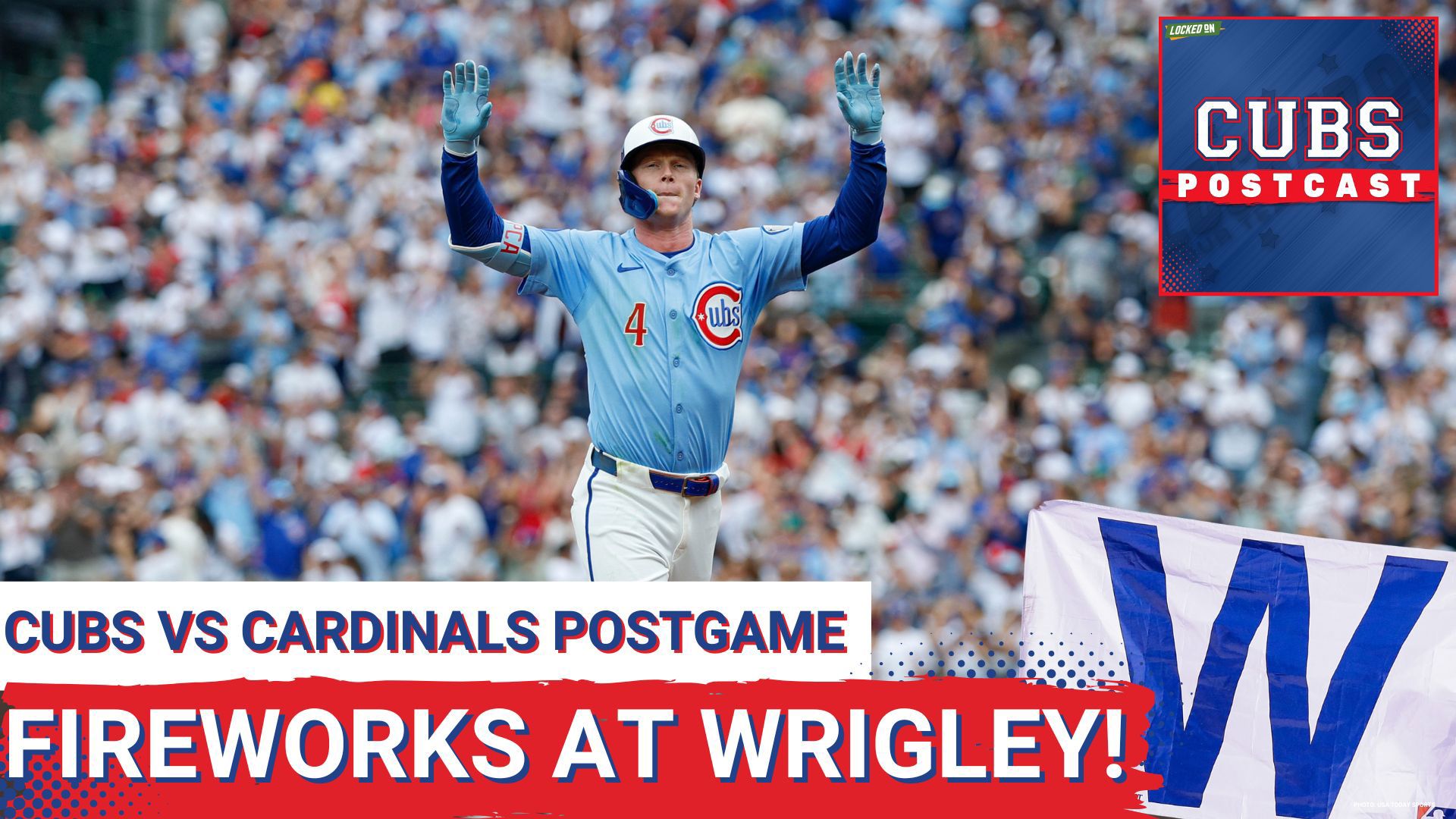 The Chicago Cubs set a franchise record and hit 8 home runs vs the St. Louis Cardinals in their 11-3 win!