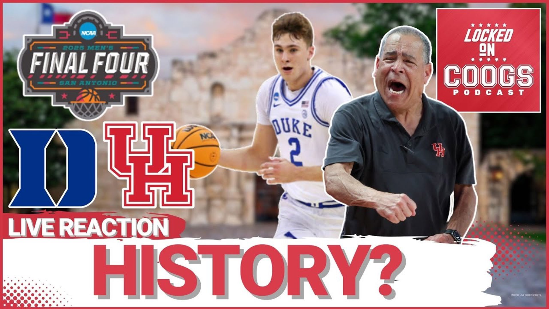 Join us LIVE after #1 Houston plays #1 Duke in the NCAA Final Four. Can Kelvin Sampson draw up a defense to stop Cooper Flagg?