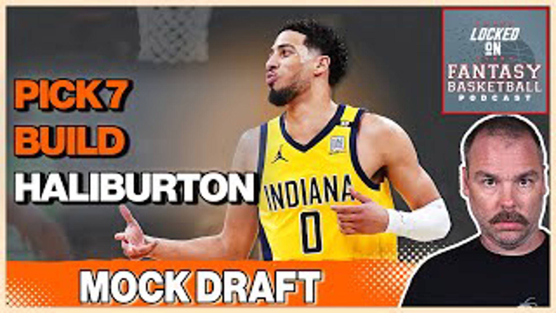 NBA Fantasy Basketball Mock Draft Pick 7 9 Cat Tyrese Haliburton