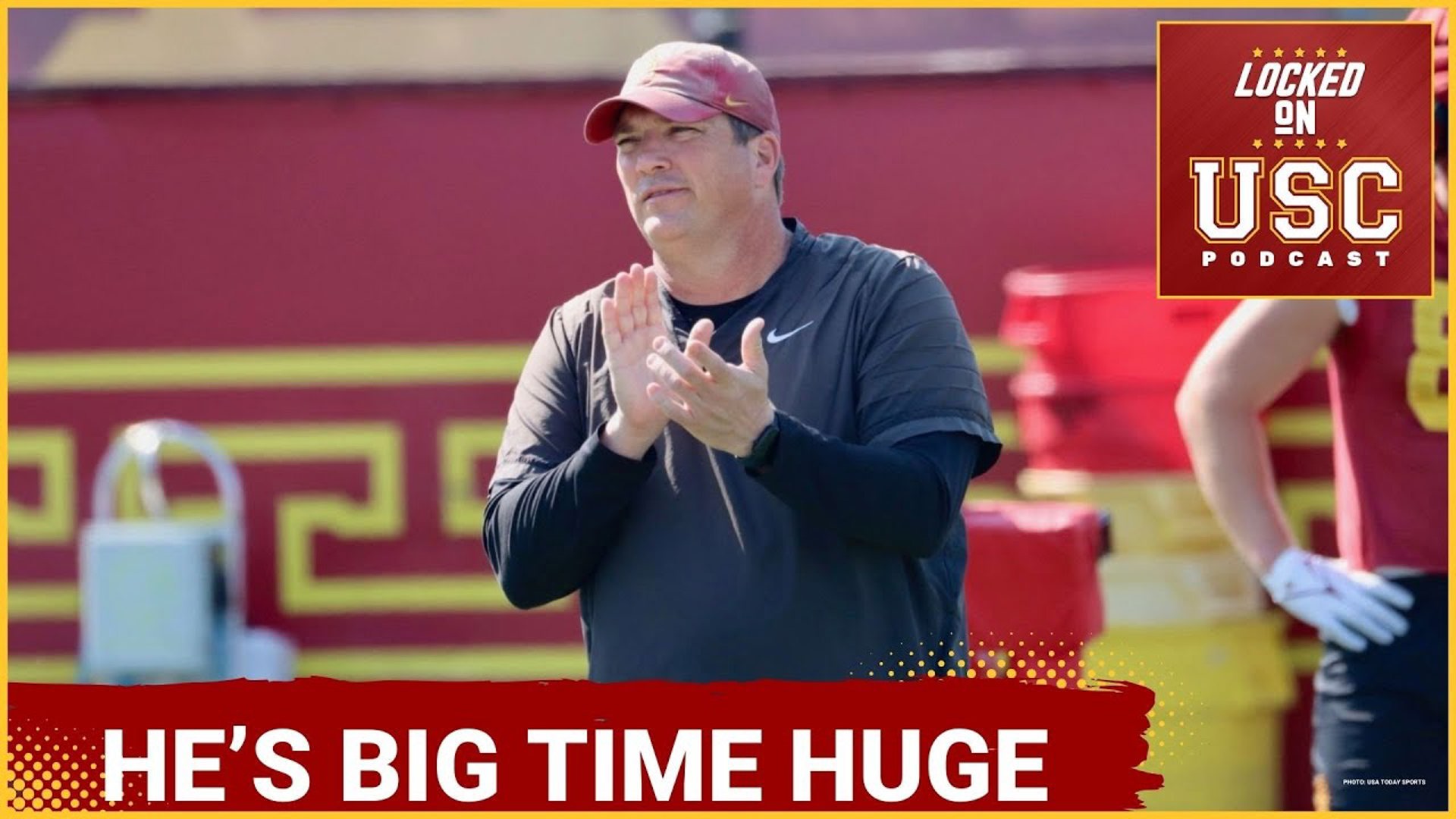 The USC recruiting class grew in number and size when massive offensive line prospect Elijah Vaikona made his commitment to the Trojans.
