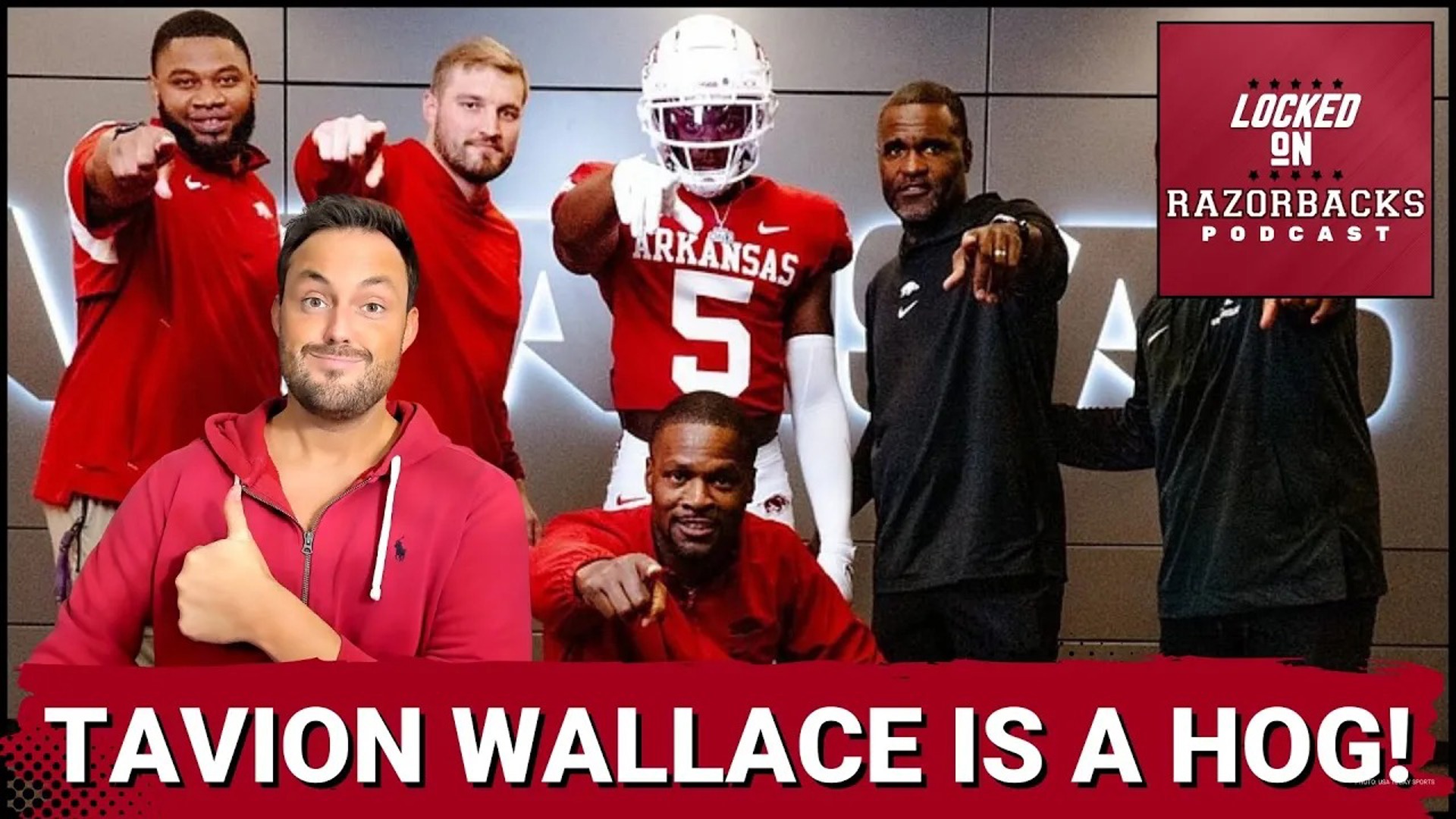 Tavion Wallace Commits To The Razorbacks!