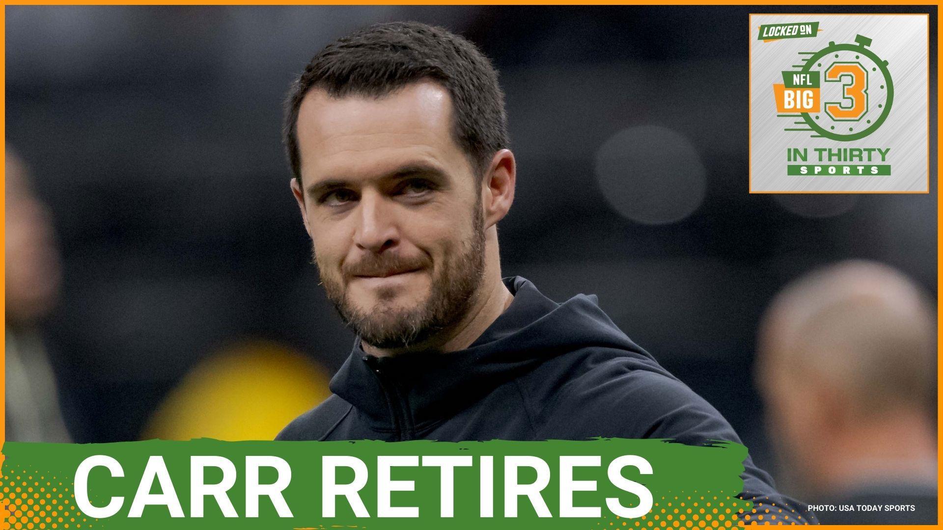 Derek Carr retires from football and gives the Saints options for the future. Cam Ward looks good at rookie camp and the Browns have lots of quarterbacks.