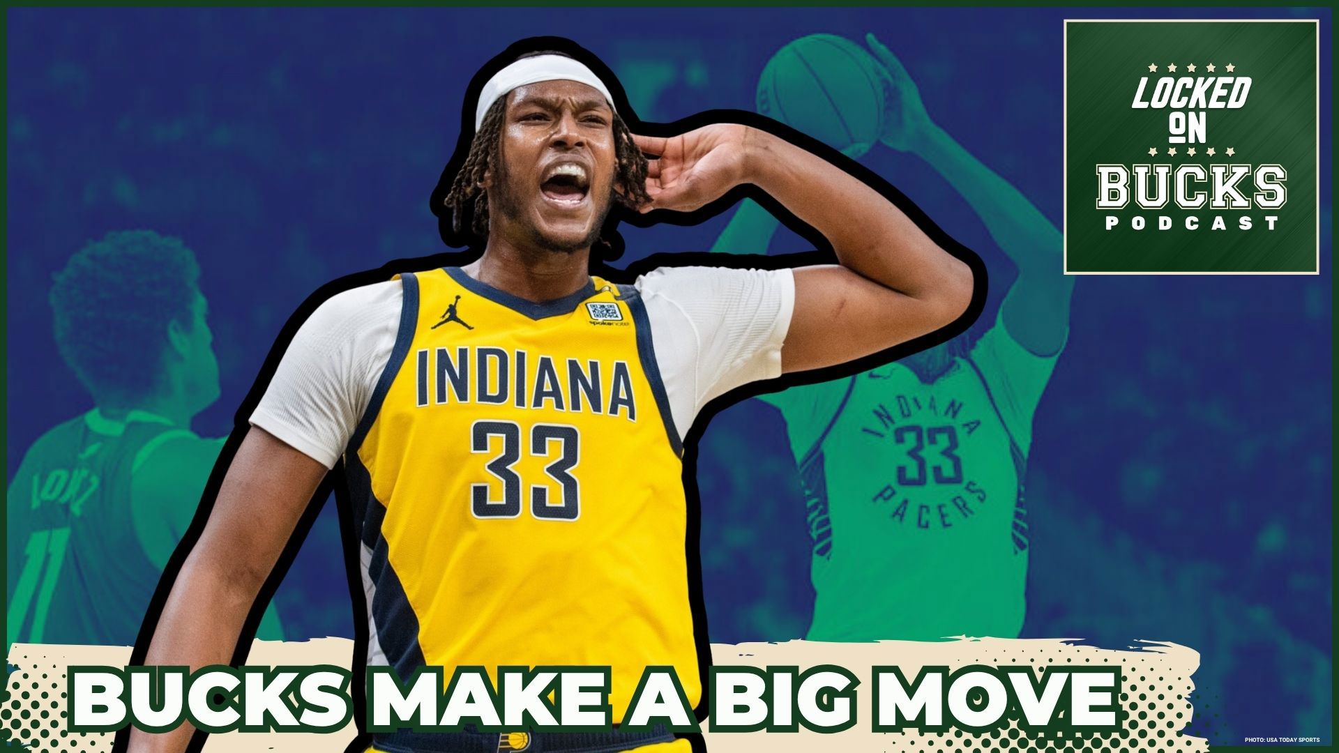 The Milwaukee Bucks make a surprising move, waiving Damian Lillard to sign Myles Turner. Analysts discuss the implications for the team's roster, cap space