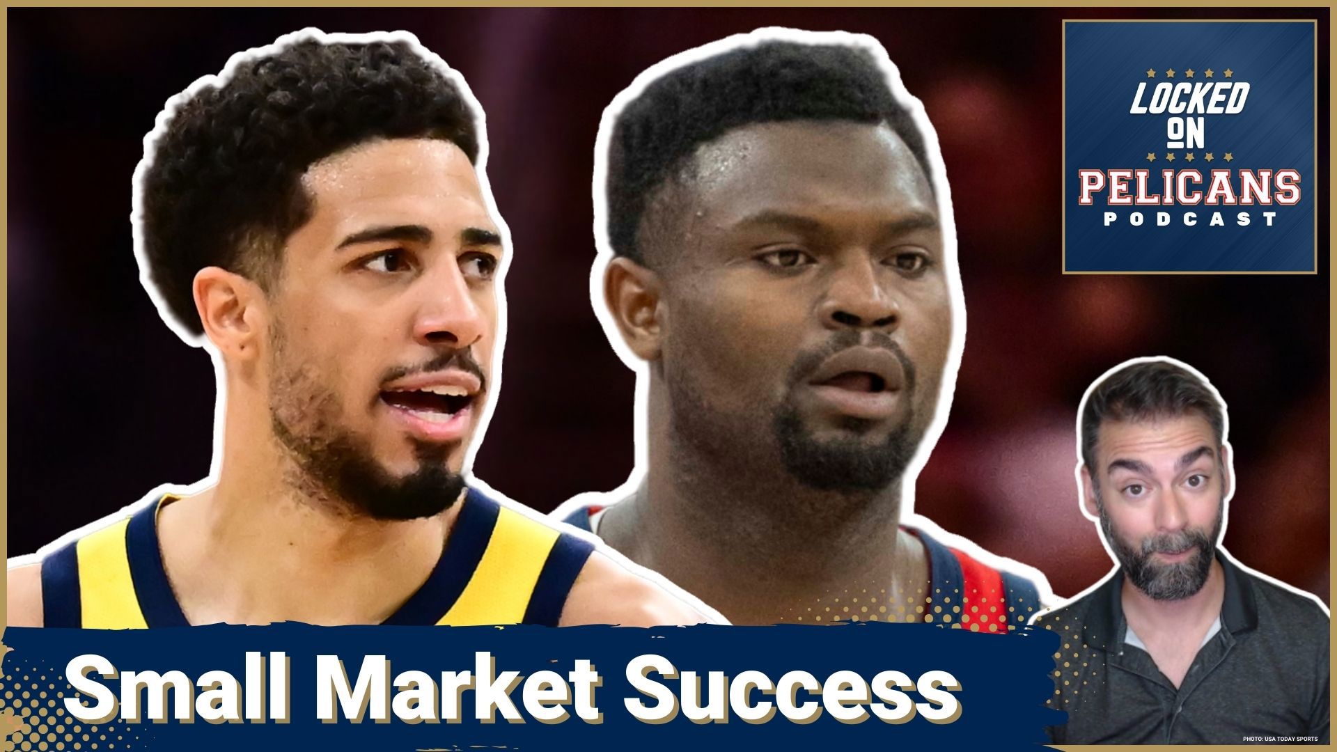 The Pelicans can replicate the Pacers' small-market success by improving defense, finding an offensive engine, and adopting a distinctive offensive style.