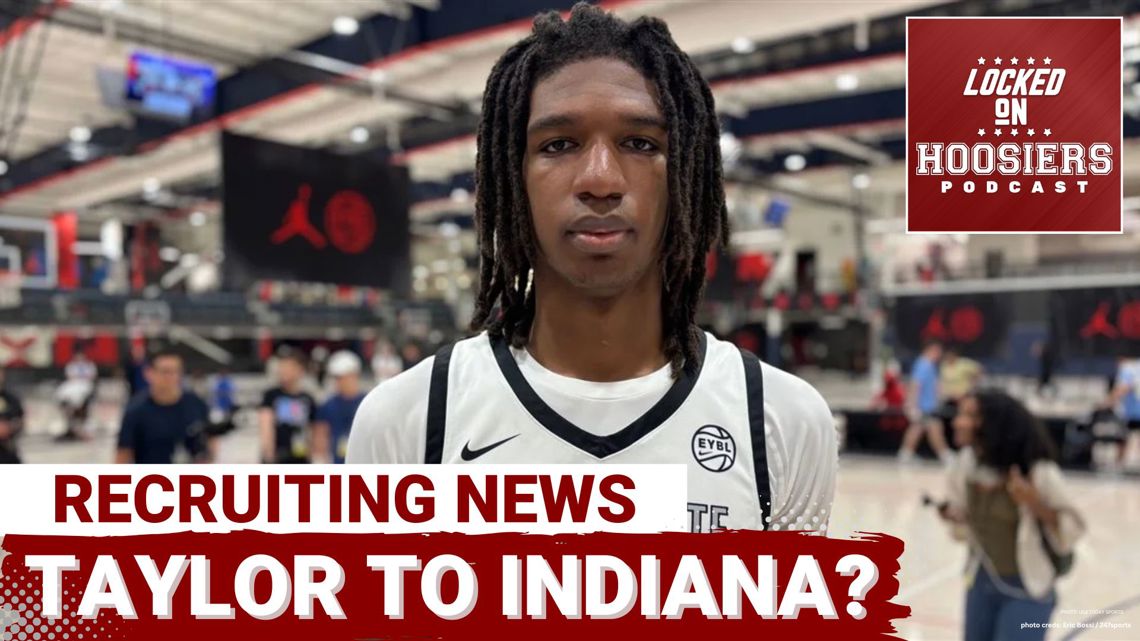 BOOM: Indiana Basketball LANDS an official visit from 5-Star Ethan Taylor, the No.2 Center in 2026