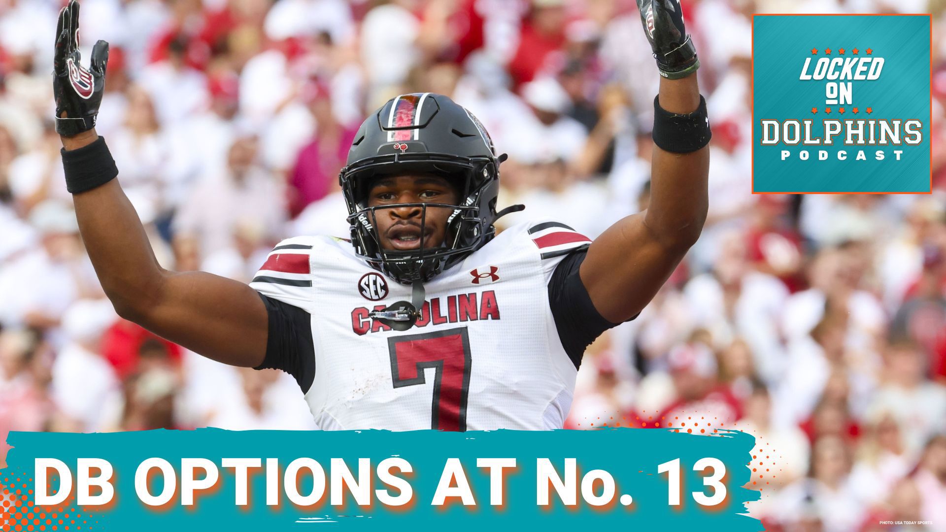 With a focus on secondary players, the Dolphins are evaluating top prospects like Michigan's Will Johnson, Texas' Jahdae Barron, and South Carolina's Nick Emmanwori.