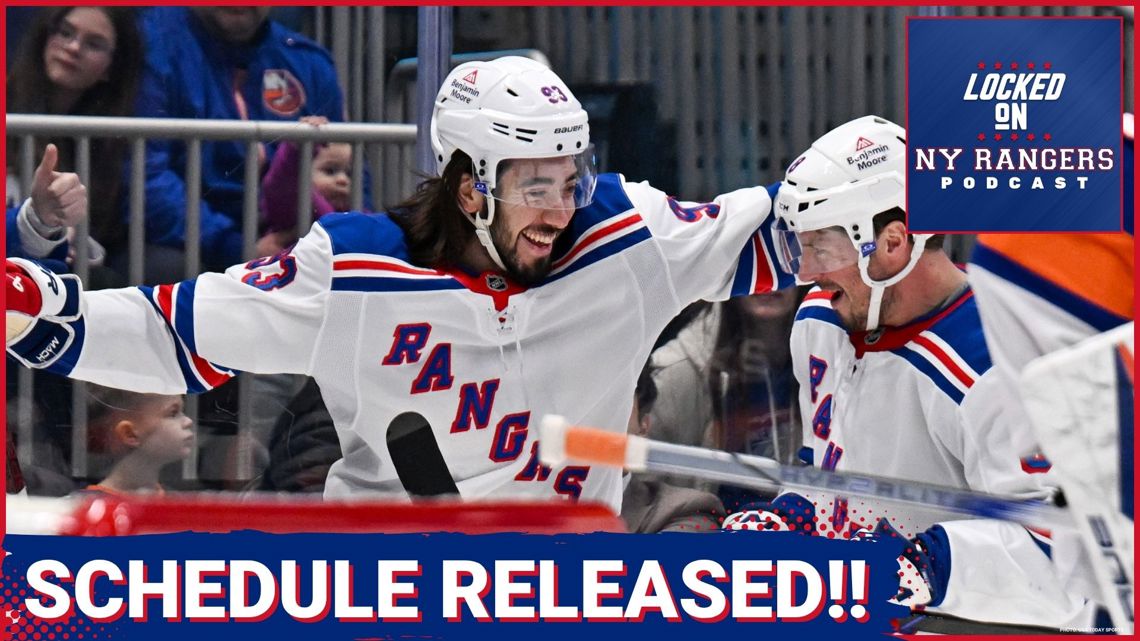 New York Rangers schedule released! Why the Blueshirts MUST get off to a strong start this season!!