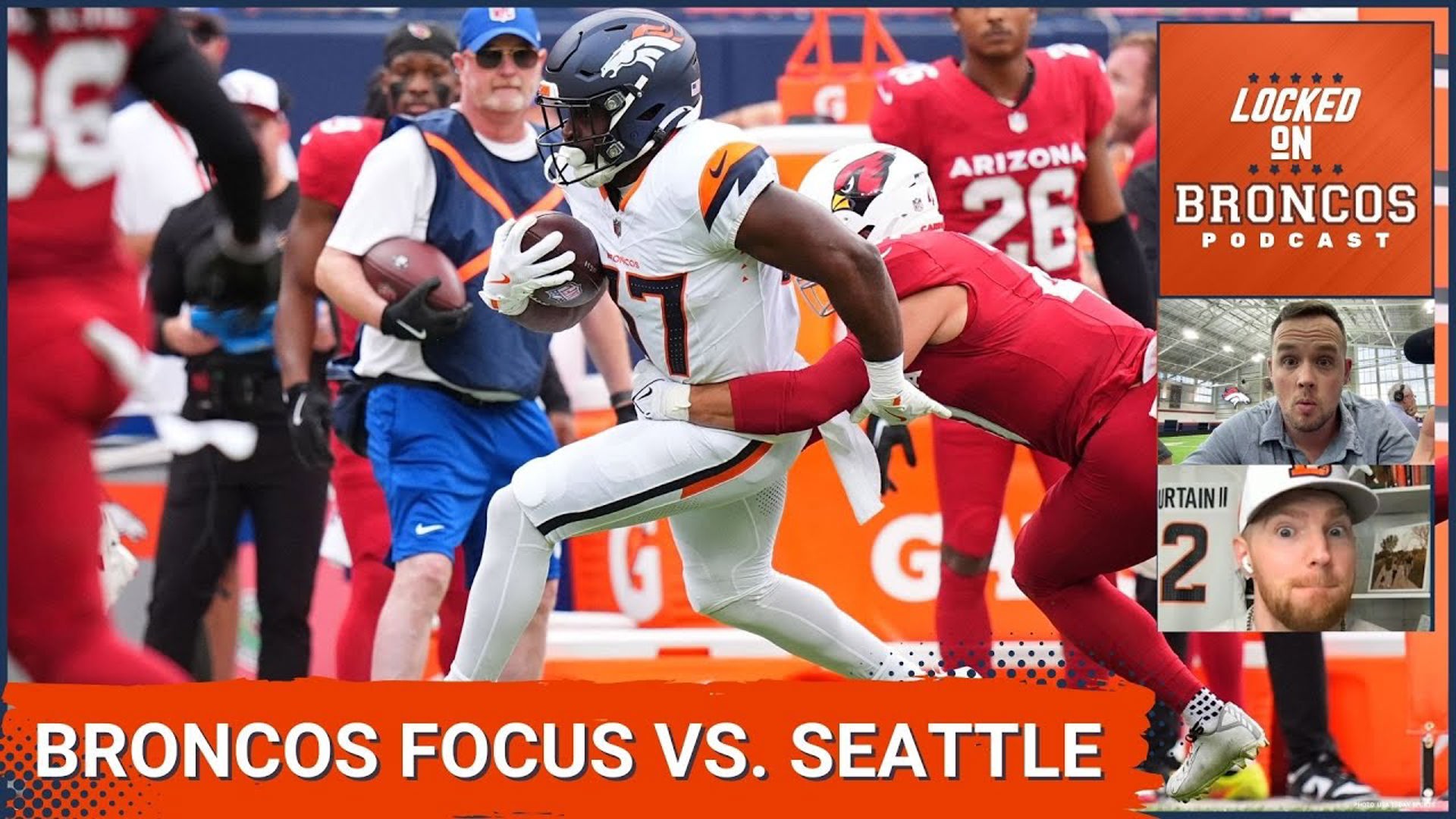 The Denver Broncos game prep for their Week 1 NFL matchup against the Seattle Seahawks has begun.