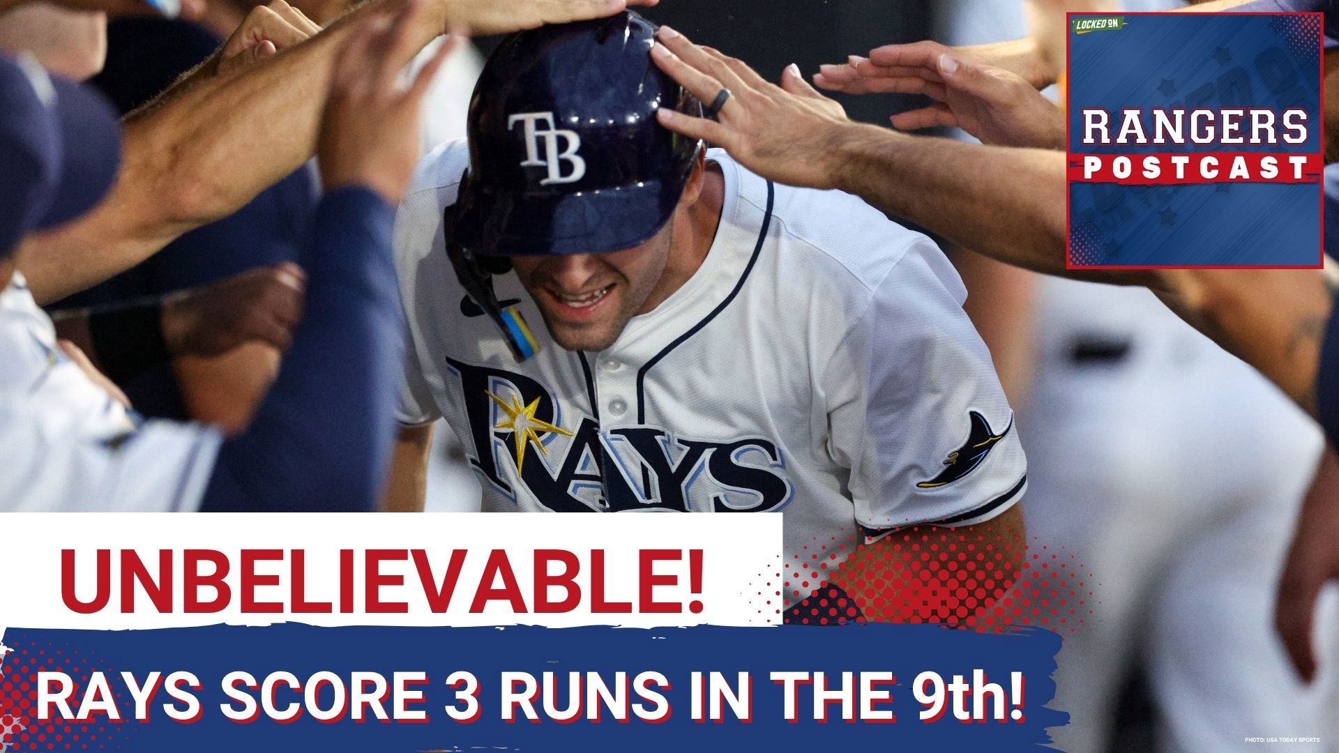 The Rangers were stunned in Tampa, blowing a 3-1 lead in the 9th and suffered a walk-off loss to the Rays 4-3. Jack Leiter pitched 5 strong, Marcus Semien hit 2 HR's