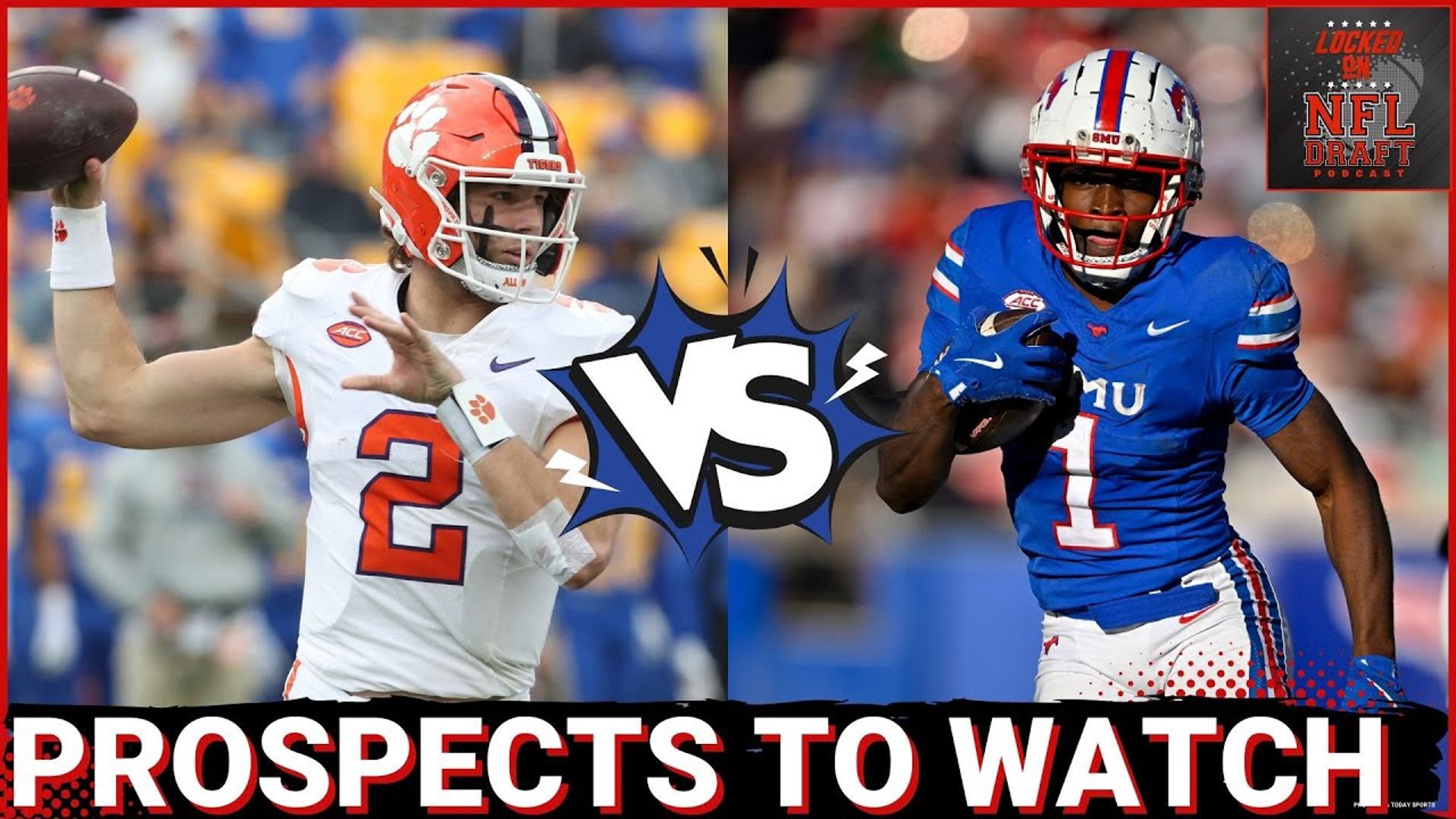 Who are the 2025 NFL Draft prospects to watch in the ACC Championship game when Clemson faces SMU? DP and Keith cover it all