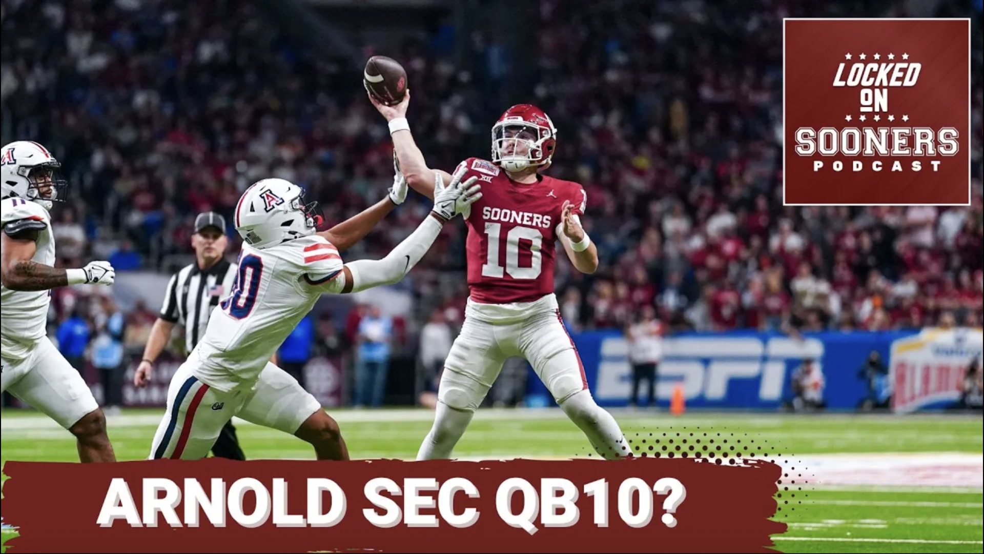 Jackson Arnold comes in at No. 10 in the SEC QB Rankings from  @ThatSECPodcast . Does it make sense?