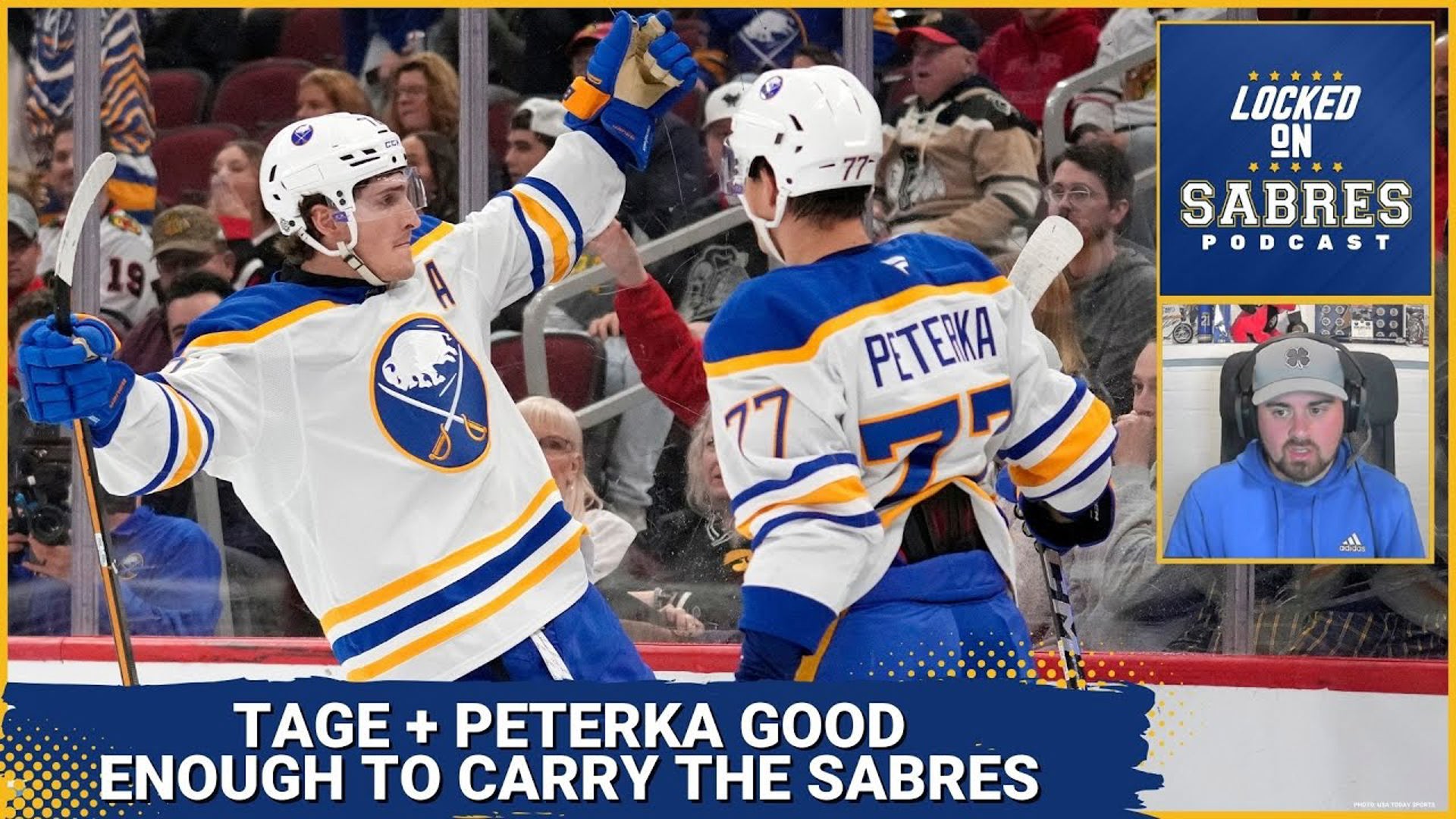 Tage + Peterka good enough to carry the Sabres offensively