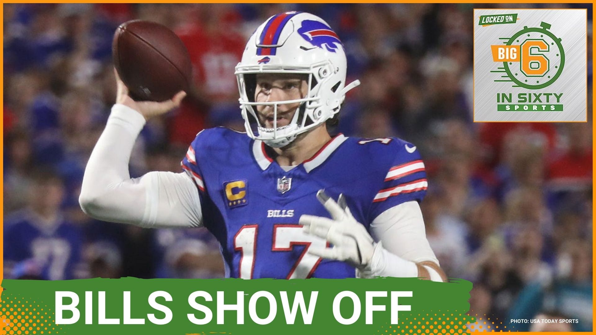 The Bills take down the Jaguars with ease and Jayden Daniels breaks out against the Bengals. The Pac-12 adds Utah State and Max Strus joins the show.