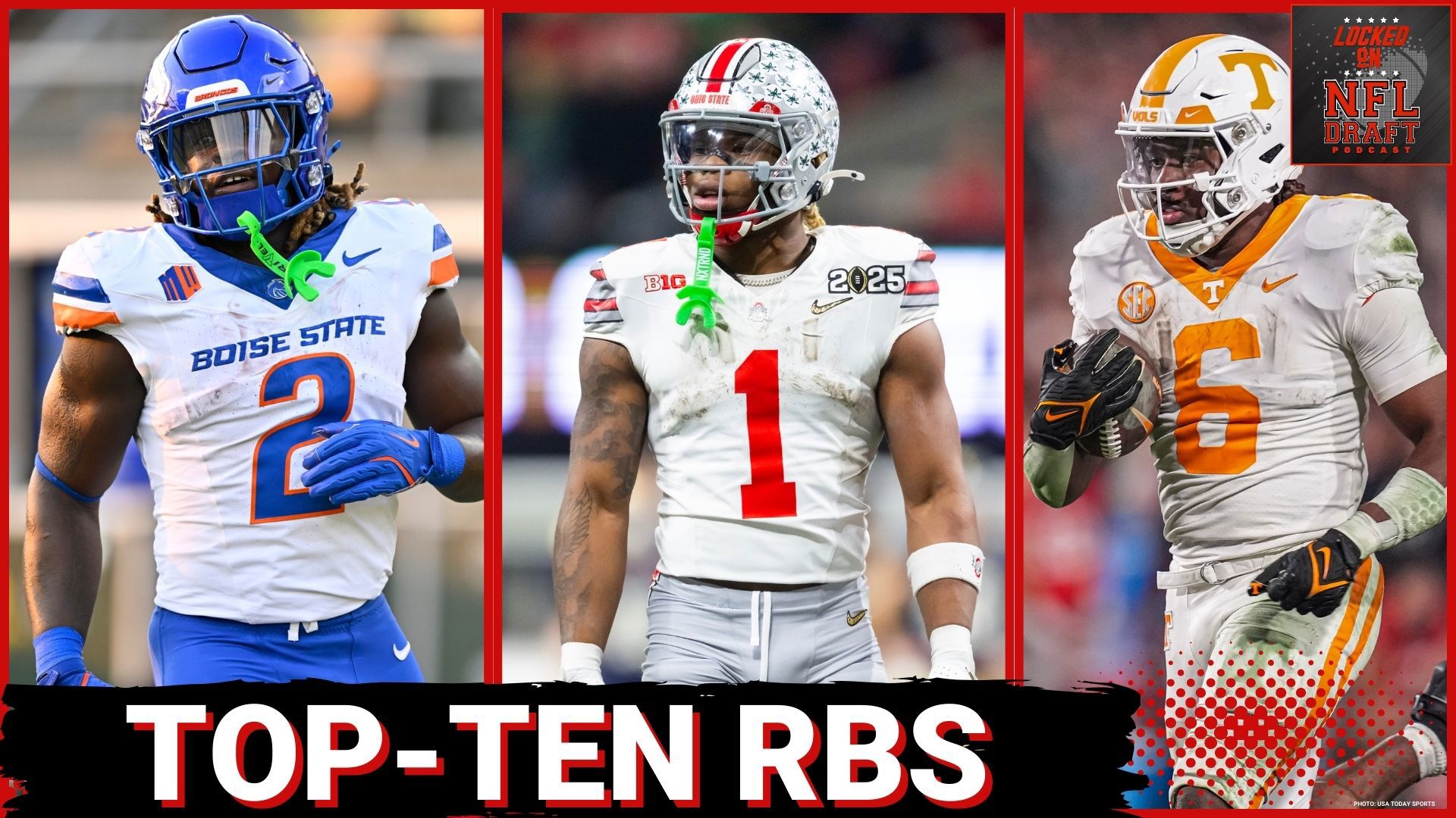 After Ashton Jeanty and Omarion Hampton, who are the other eight running backs to round out the top ten? DP and Keith break down their dueling running back rankings.