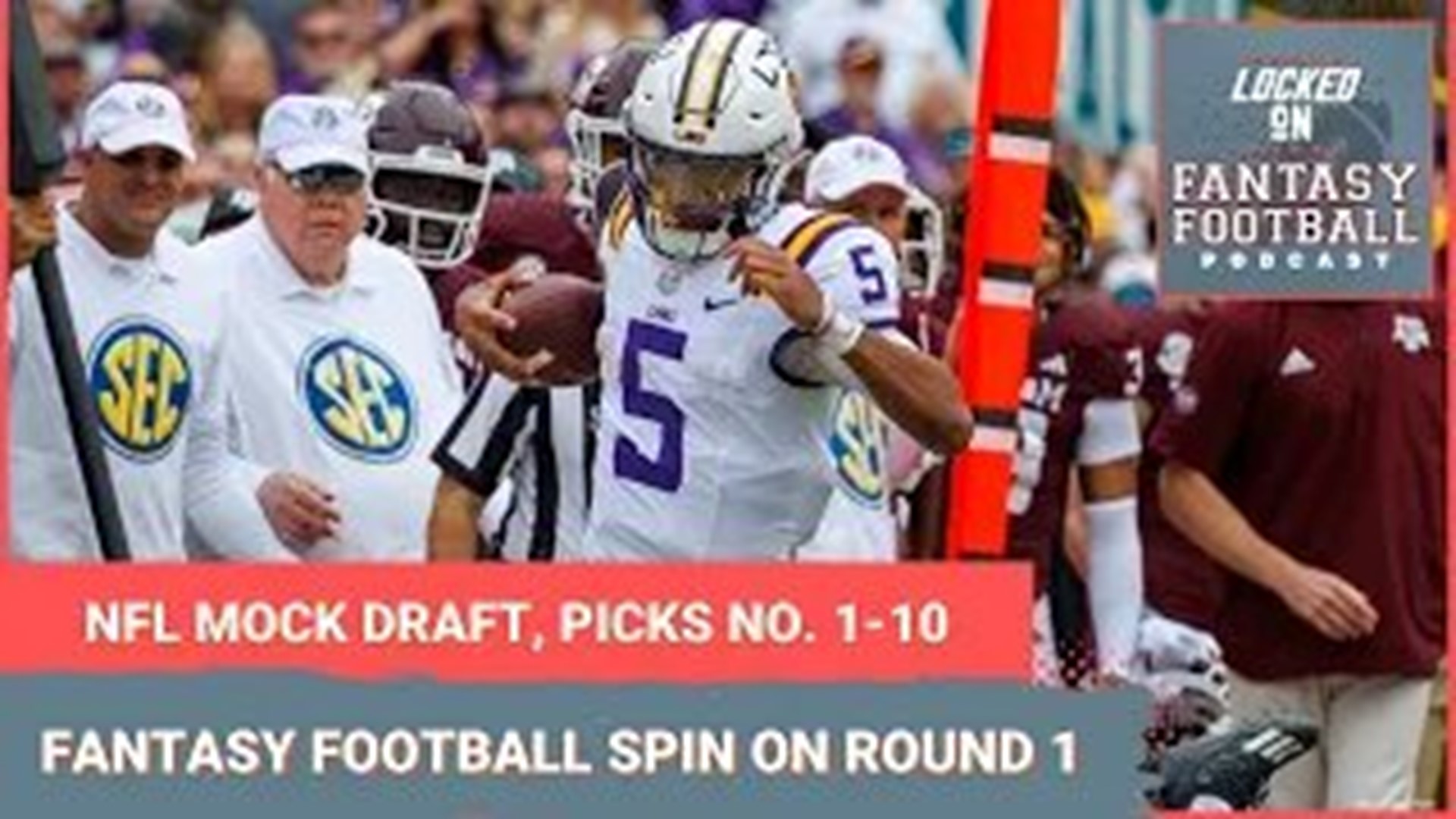 NFL mock draft, picks No. 1 to 10 Fantasy football impact of Caleb