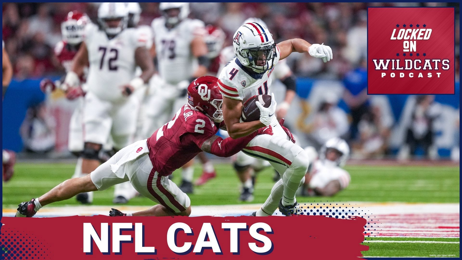 Arizona star wide receiver Tetairoa McMillan Impresses at the NFL Combine. As does Jonah Savaiinaea. What does this mean for Wildcats coach Brent Brennan?
