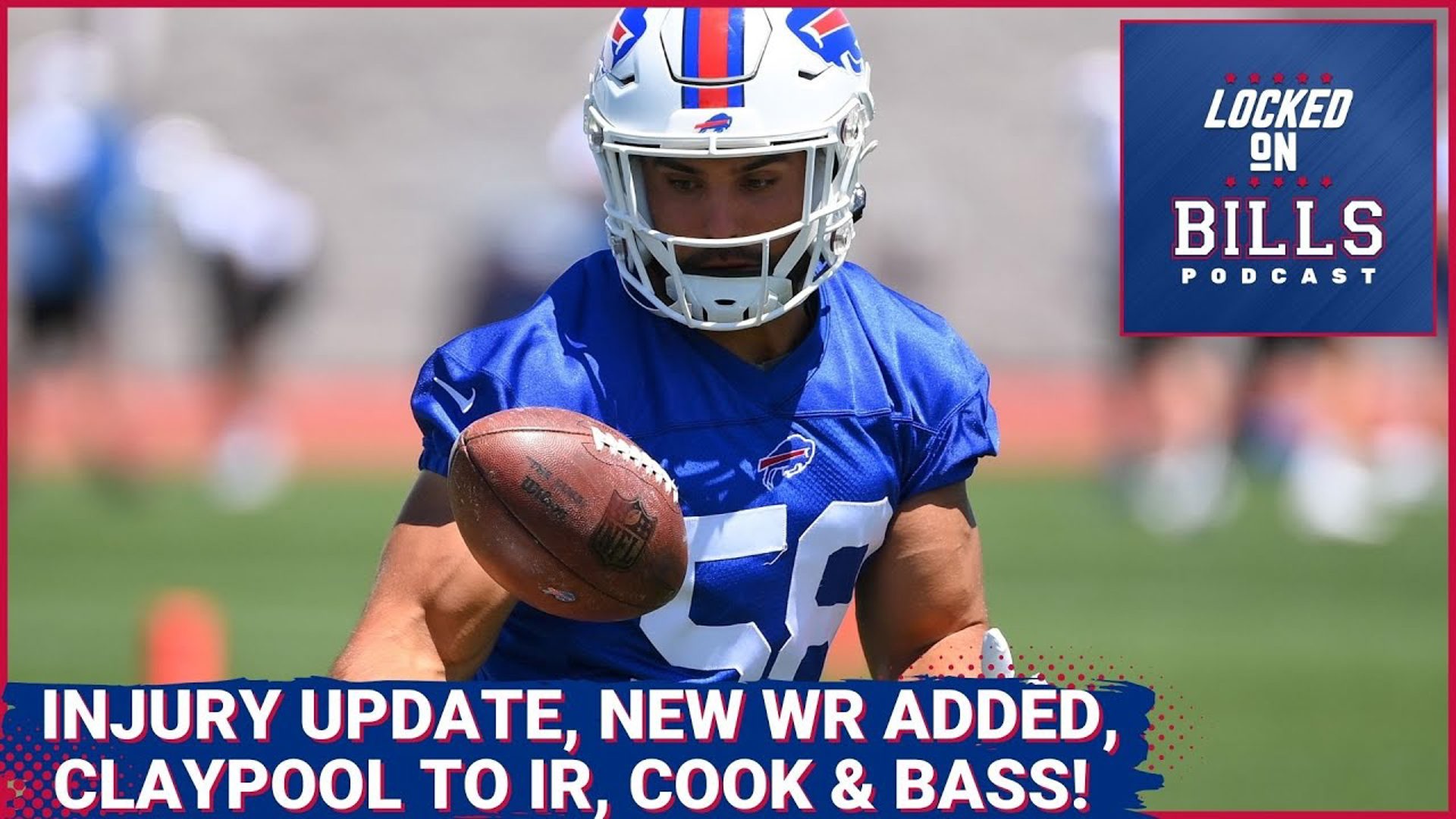 Buffalo Bills injury update, Deon Cain signed, James Cook drops and