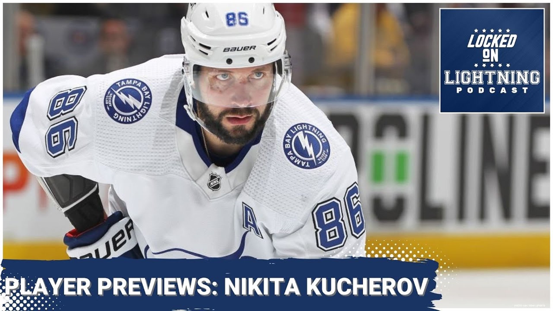 Tampa Bay Lightning offensive anchor Nikita Kucherov is coming off a year in which he played 82 games for only the third time in his nine years in the NHL.