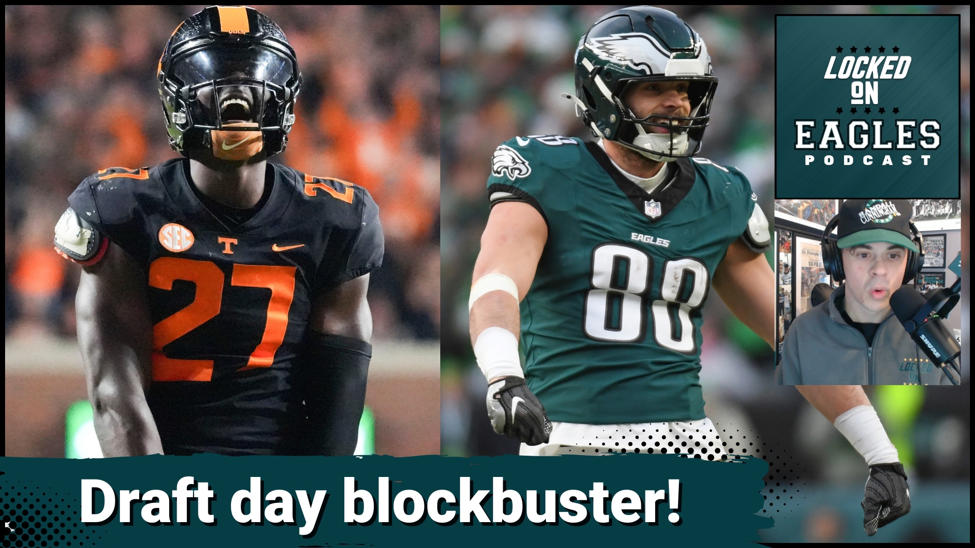 Could Howie Roseman and the Philadelphia Eagles be planning a massive trade on Day 1 of the NFL Draft?
