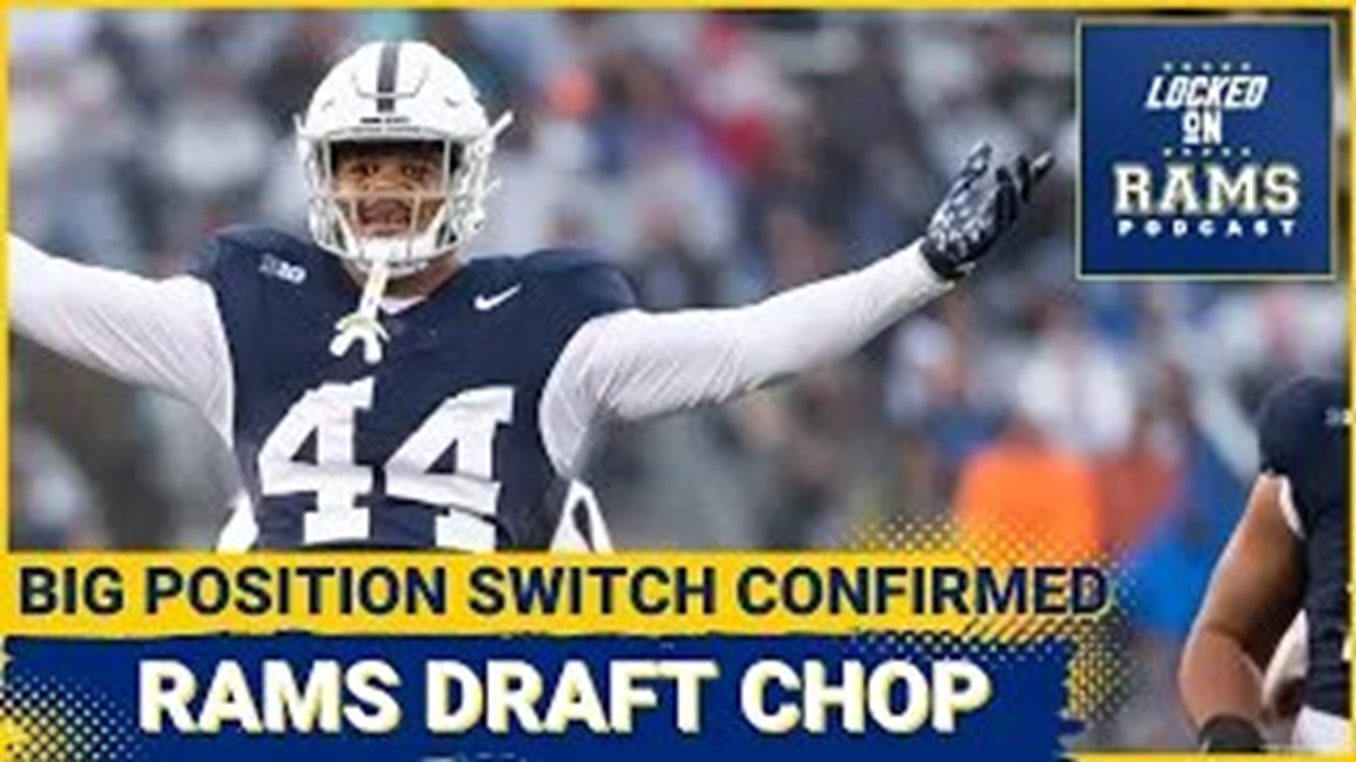 Rams Draft Chop Robinson, Steve Avila Position Switch Confirmed, Rams ...