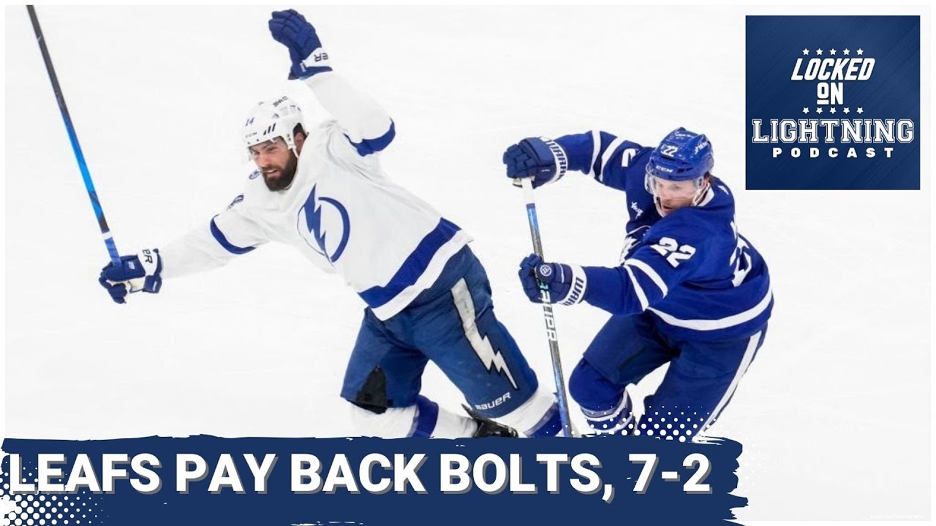 The Lightning came into Game 2 behind the eight ball with Erik Cernak and Victor Hedman both ruled out due to injury.