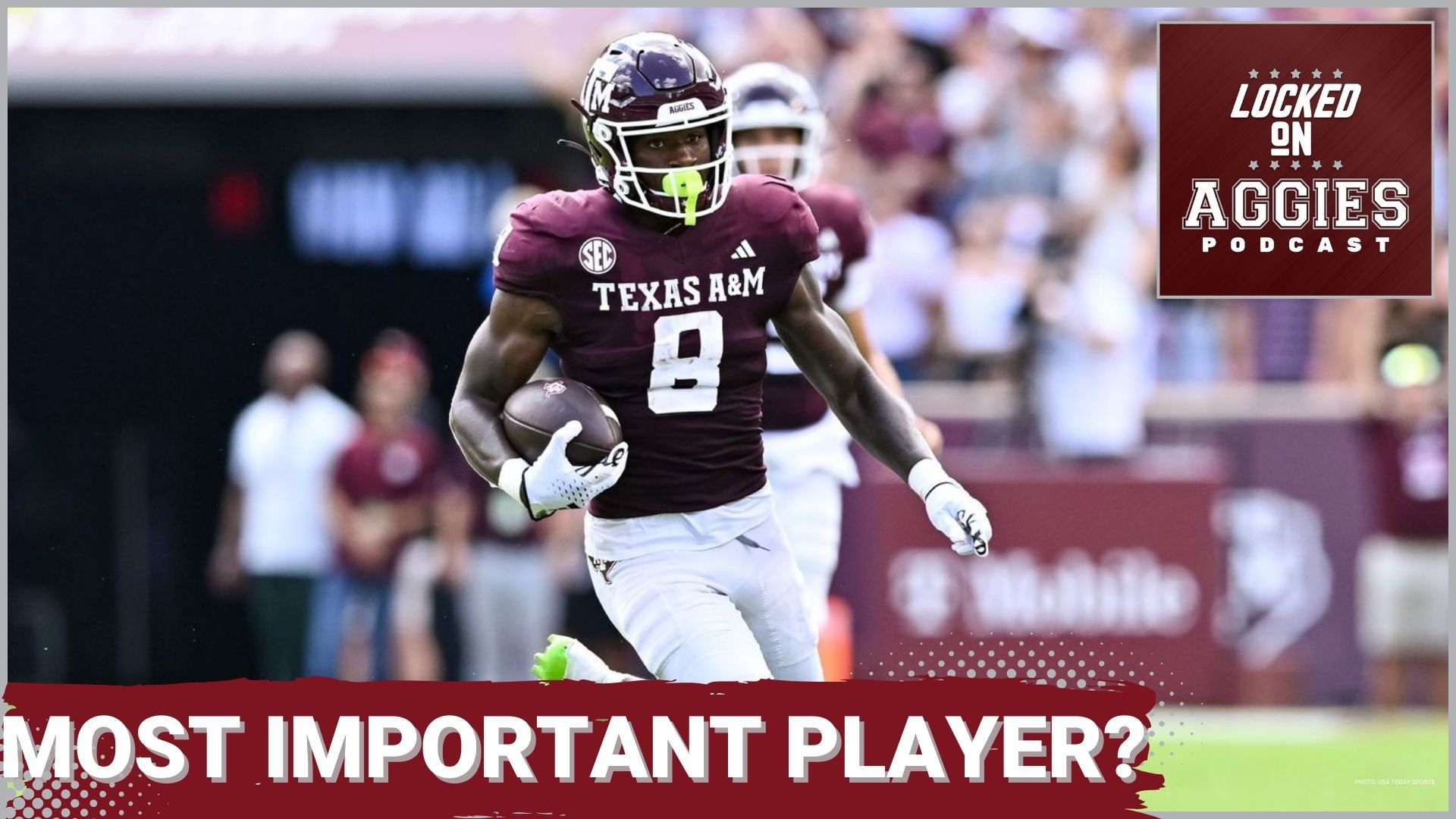 On today's episode of the Locked On Aggies Podcast, host Andrew Stefaniak breaks down why Le'Veon Moss is the most important player on the Texas A&M roster.