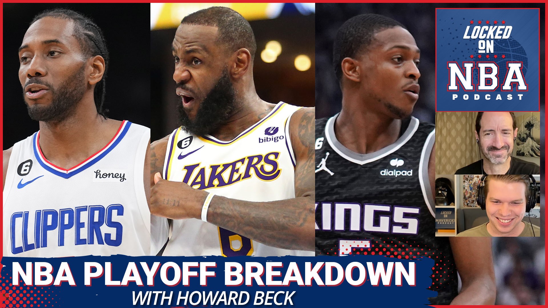 Nick Angstadt is joined by Howard Beck to discuss LA Clippers vs Phoenix Suns, Sacramento Kings vs Golden State Warriors, and Los Angeles Lakers vs Memphis Grizzlies