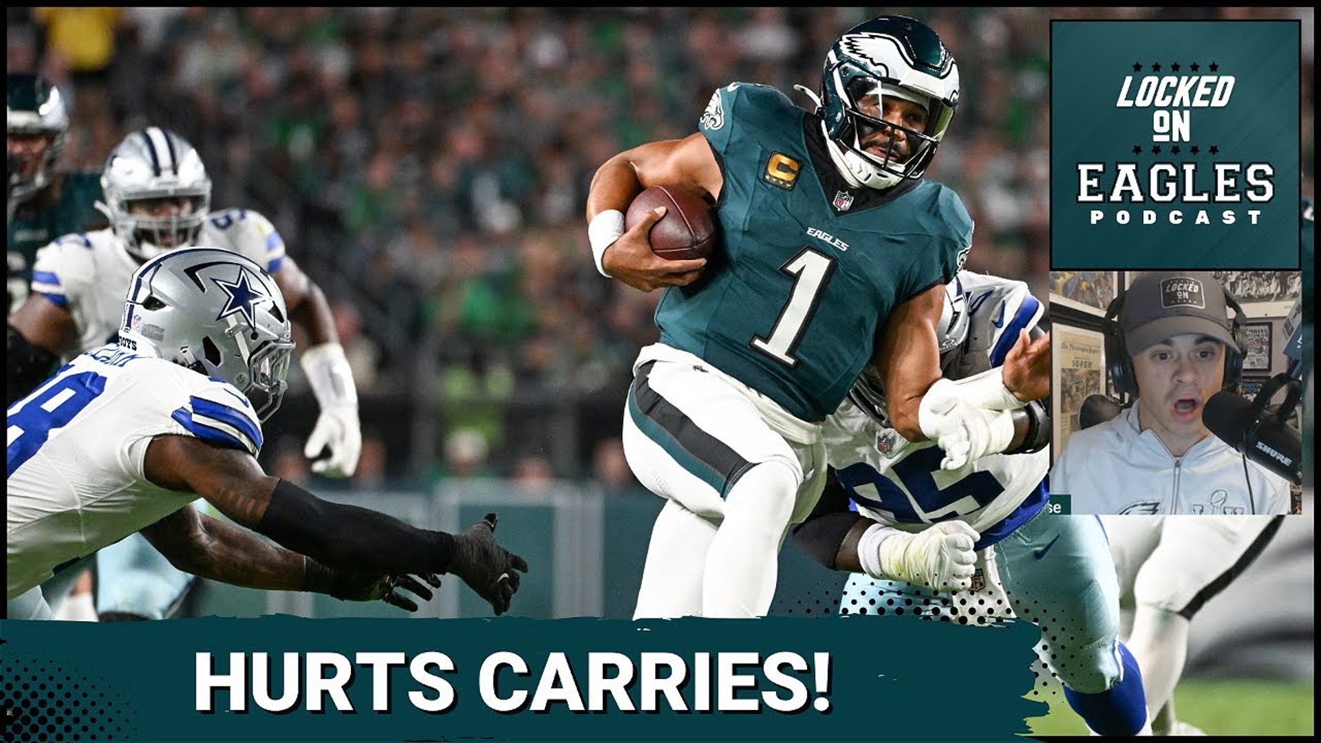 Jalen Hurts CARRIED the Philadelphia Eagles in a close 24-20 Week 1 win over the Dallas Cowboys! A look into the elite play from QB1 that included two rushing scores