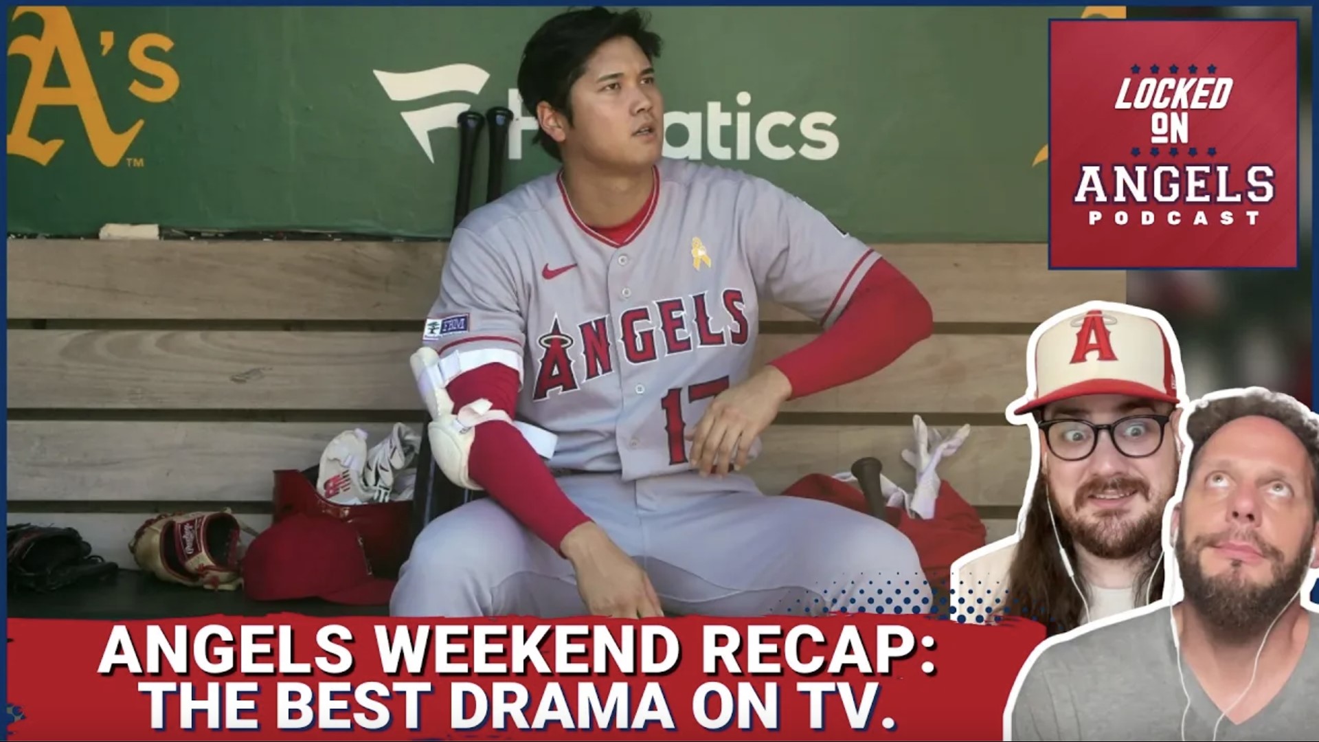 The Los Angeles Angels seem to have more action off the field than they do on, as this weekend was full of medical drama