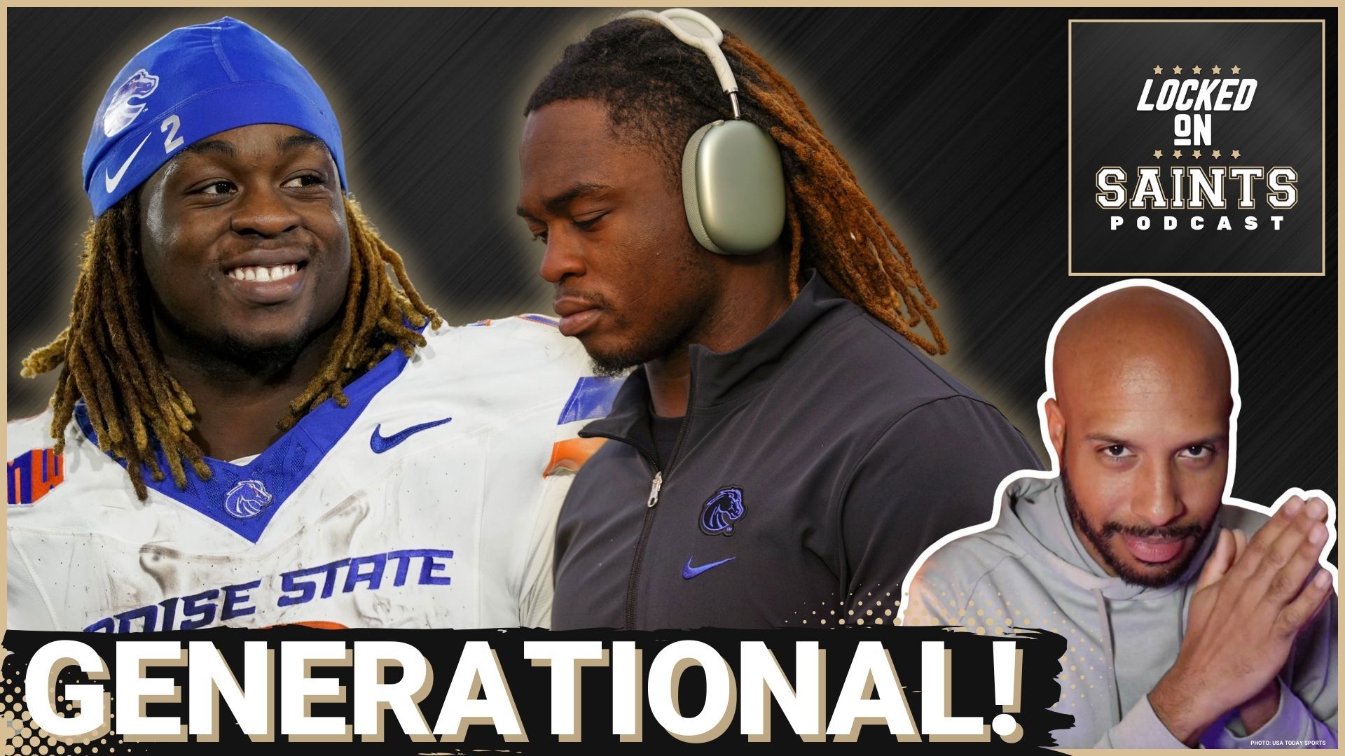 New Orleans Saints, Kellen Moore would be perfect fit for Boise State running back Ashton Jeanty in the first round of the 2025 NFL Draft.