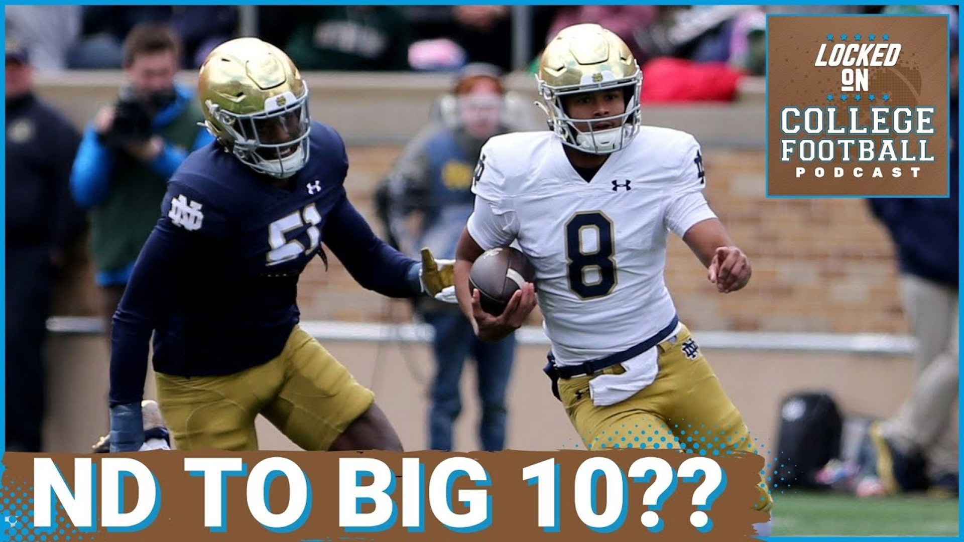 Notre Dame to the Big 10 in realignment? That move faces SERIOUS ...