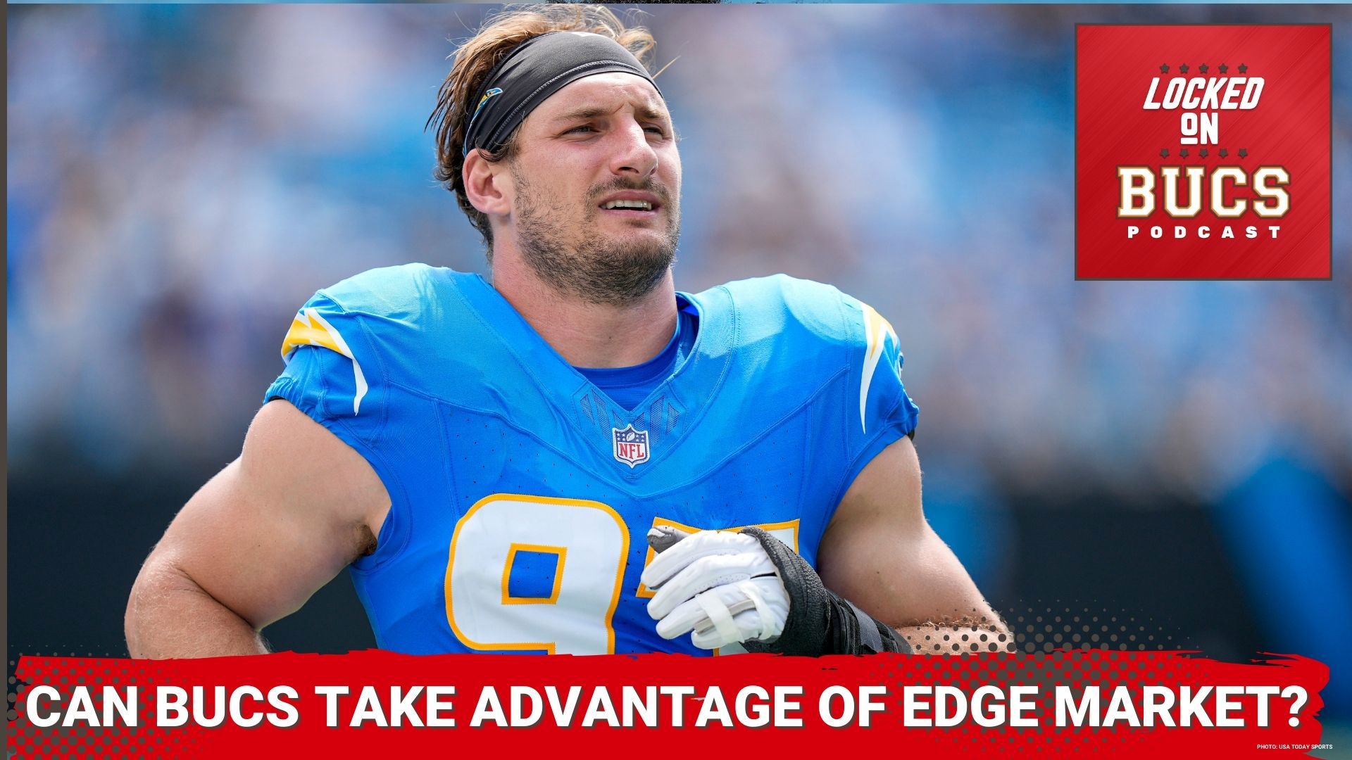 Bucs' need at edge gains more options Joey Bosa and  Trey Hendrickson become available. Is Chris Godwin replaceable if he leaves in free agency?