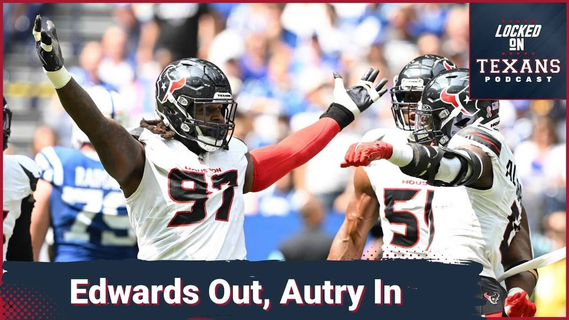 Texans Lose Mario Edwards to Suspension, Get Denico Autry Back WRs