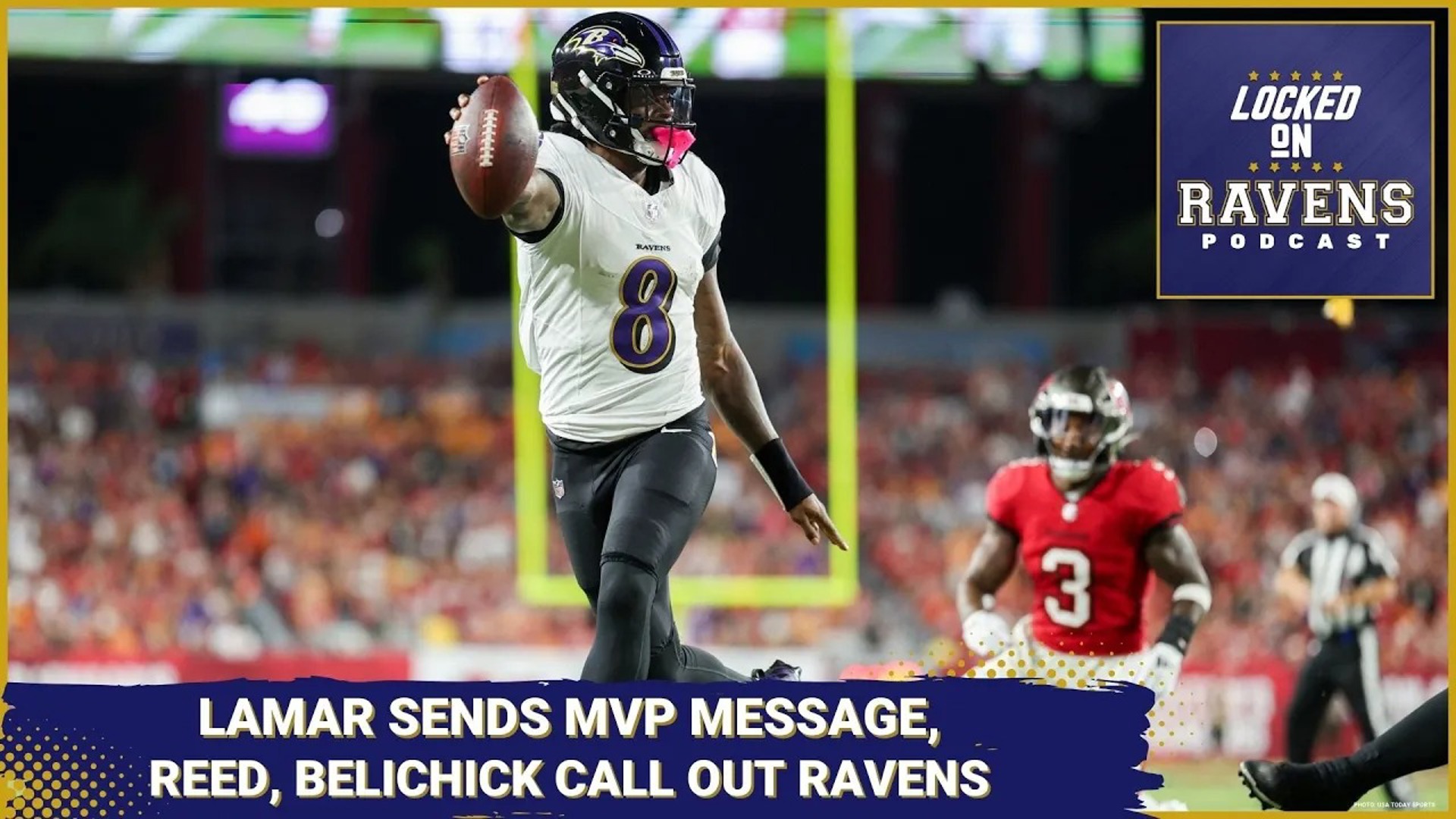 We look at Lamar Jackson sending the NFL a locked in MVP message after the Baltimore Ravens' Week 7 win over the Tampa Bay Buccaneers.