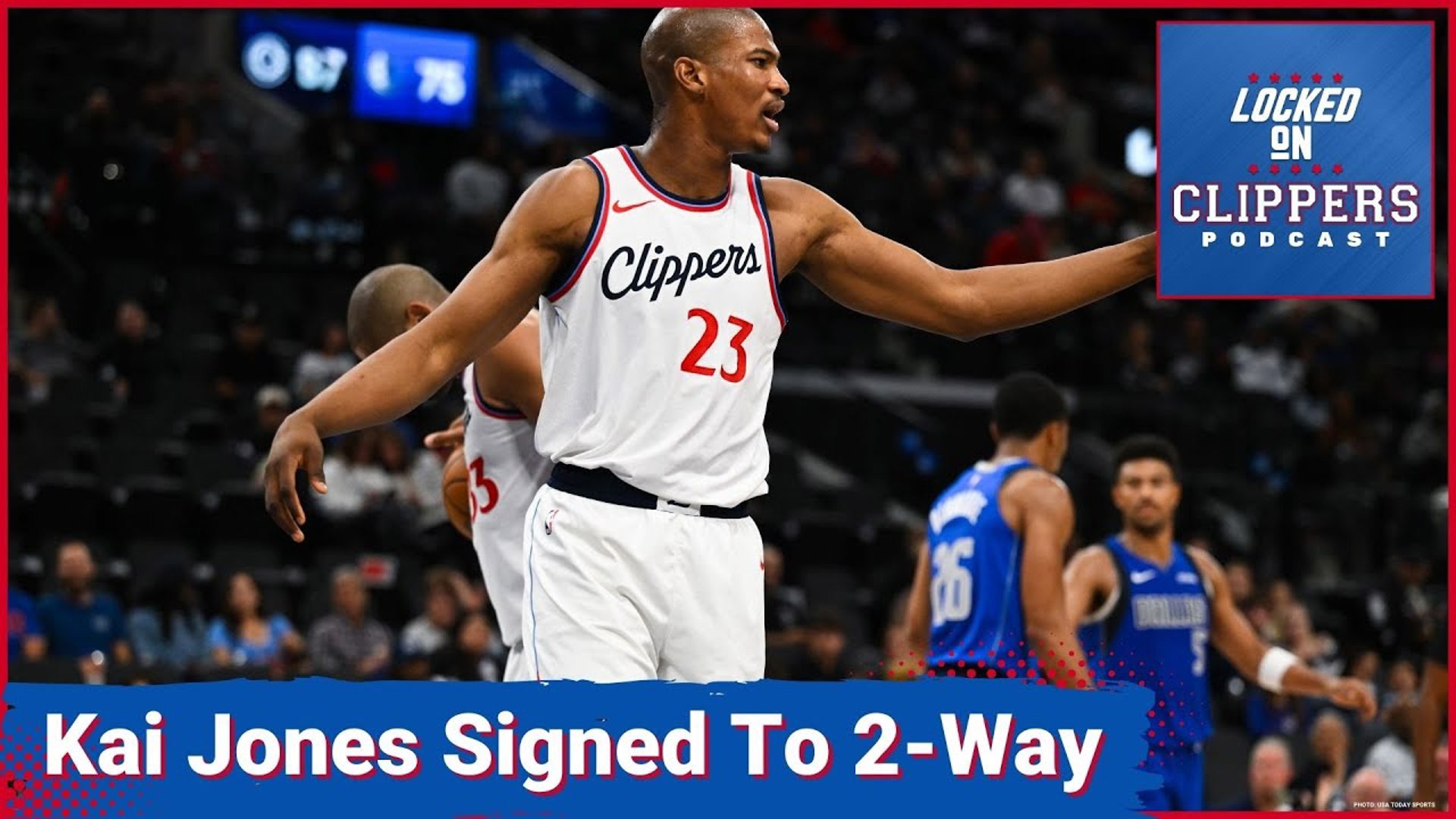 Kai Jones Signed To Two-Way Contract