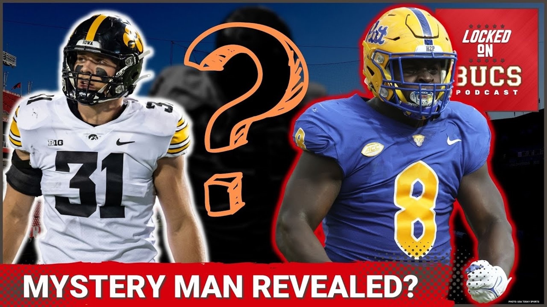 The Tampa Bay Buccaneers had three targets in the first round of the NFL Draft and we've figured out who they are!