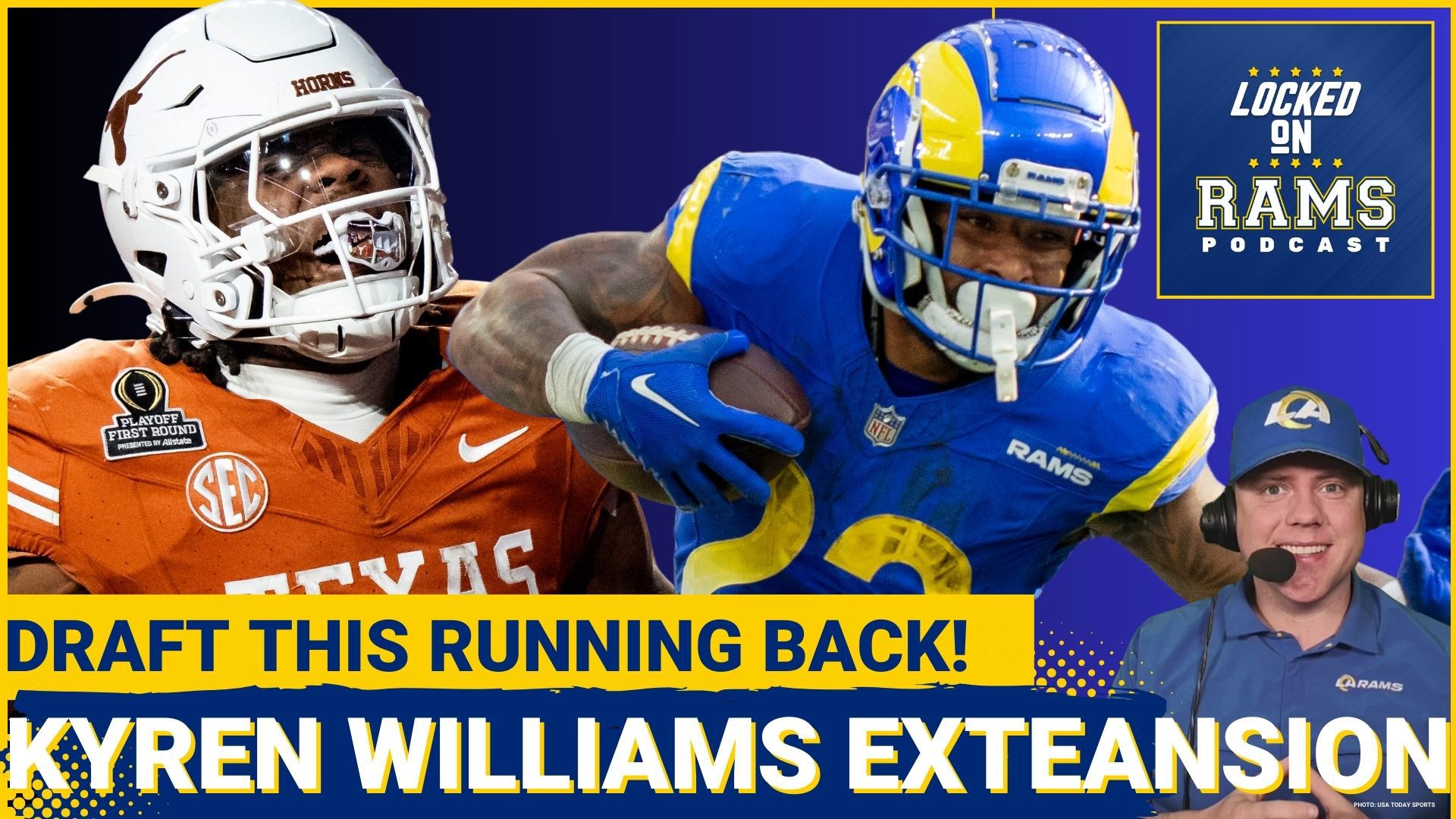 Rams general manager Les Sneed said recently that the Rams "would definitely like to engineer a long-term partnership" with Rams running back Kyren Williams.