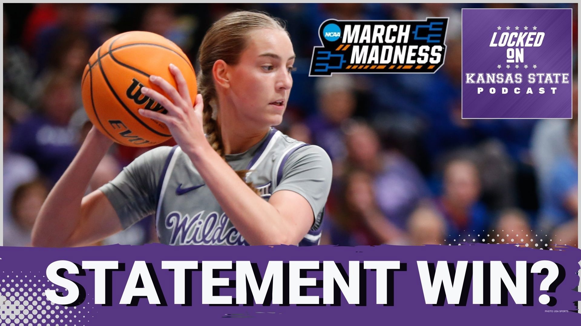Kansas State Wildcats women's basketball team dominates with an 85-41 victory over Fairfield in the NCAA Tournament.