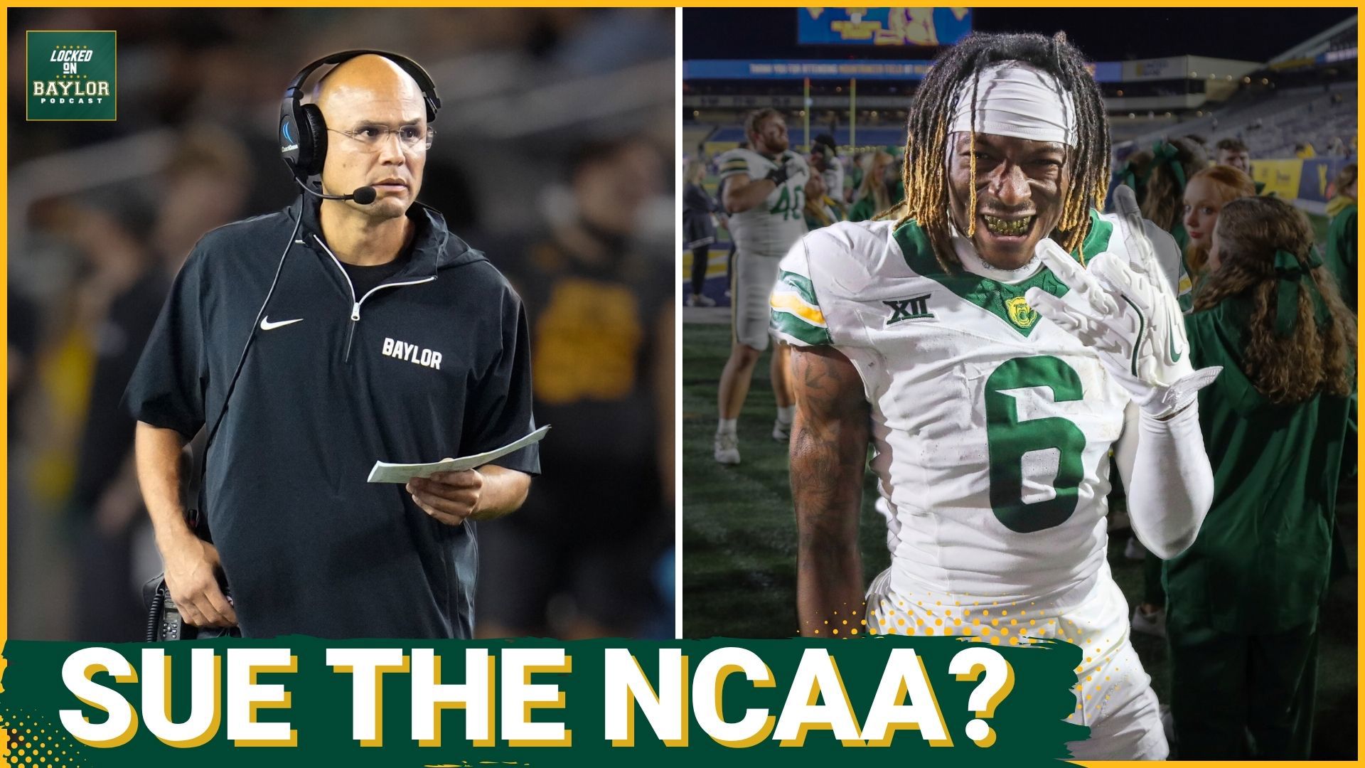 Baylor is answering the NCAA's ruling to veto Ashtyn Hawkins' eligibility for 2025, saying they expect him to be on their roster. Are they suing the NCAA?