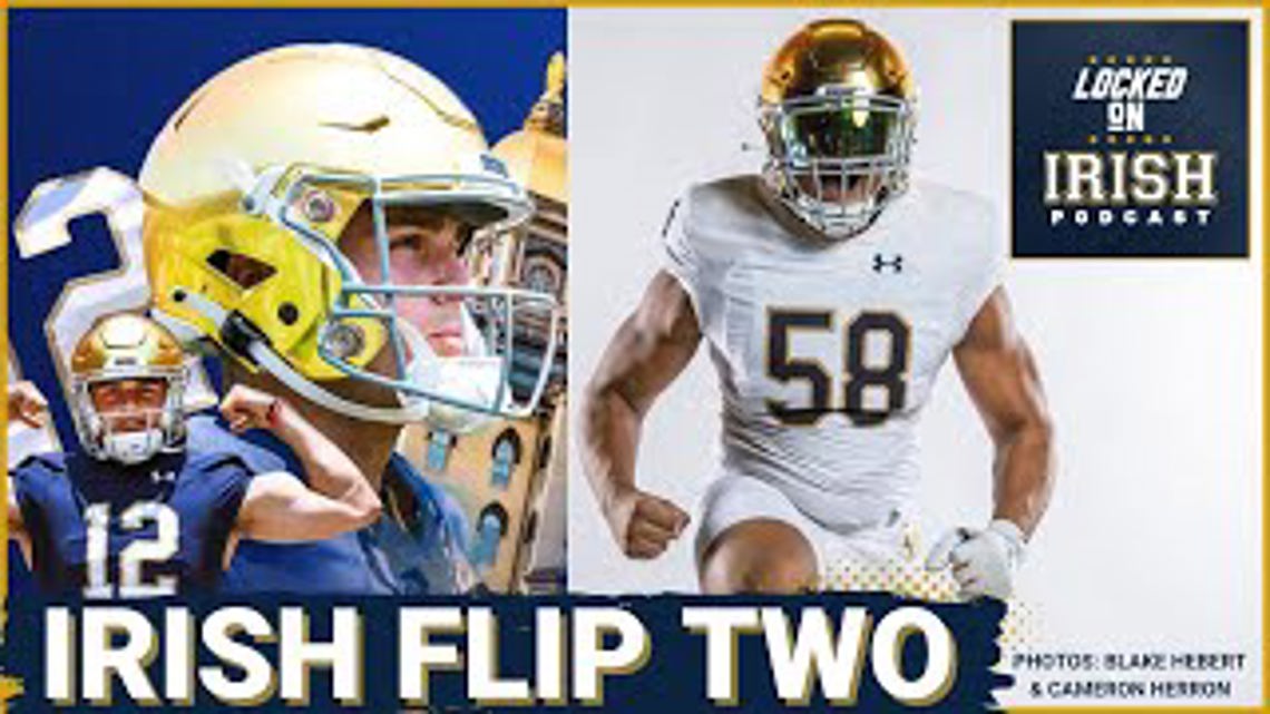 Notre Dame FLIPS QB from Clemson and OL from Iowa! Is a top WR next