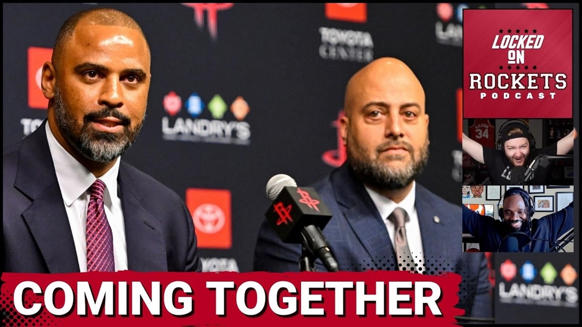 Host Jackson Gatlin is joined by weekly cohost Frank from Rockets Chop Shop to discuss how Ime Udoka's Houston Rockets coaching staff is coming along