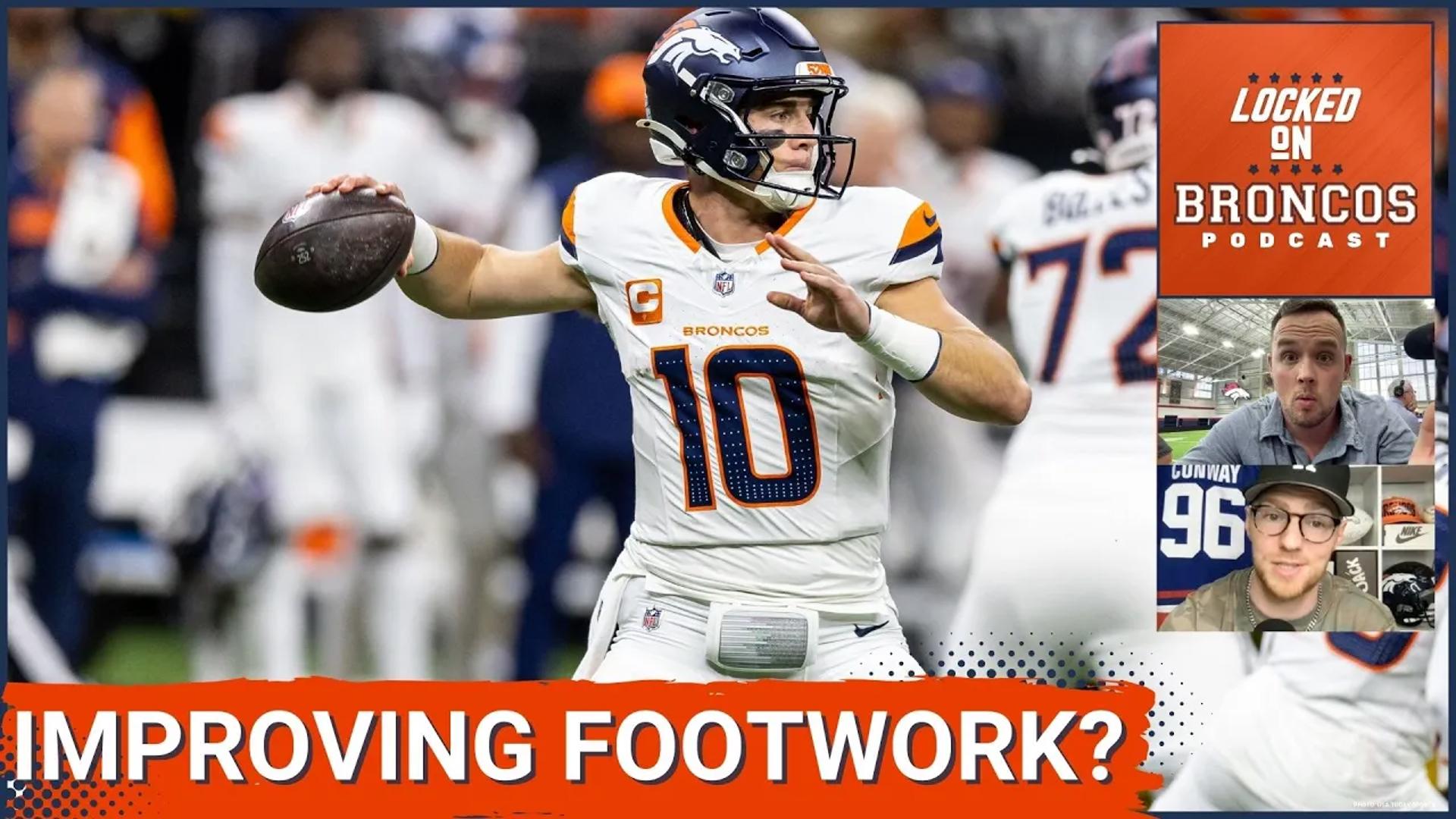 IT'S MAILBAG TIME! Denver Broncos QB Bo Nix and his footwork issues are fixable.